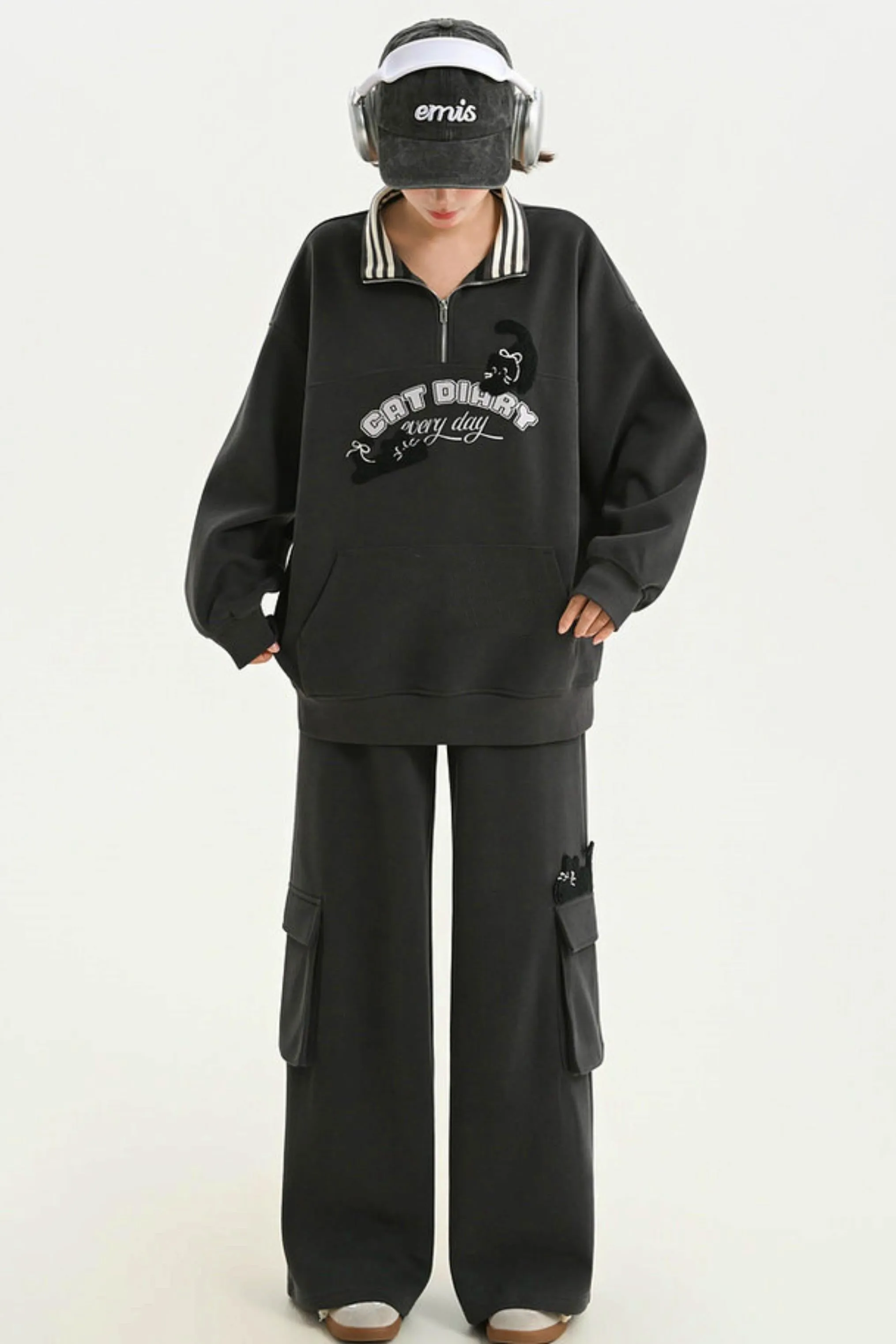 アメリカンキャットレタートップス+パンツ sold by Belchic product image thumbnail 5