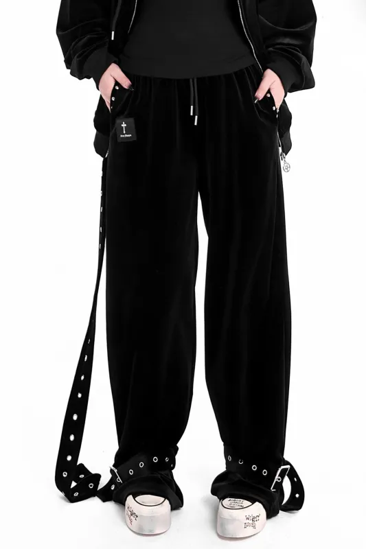 ダークベルベットパンクルーズパンツ sold by Belchic