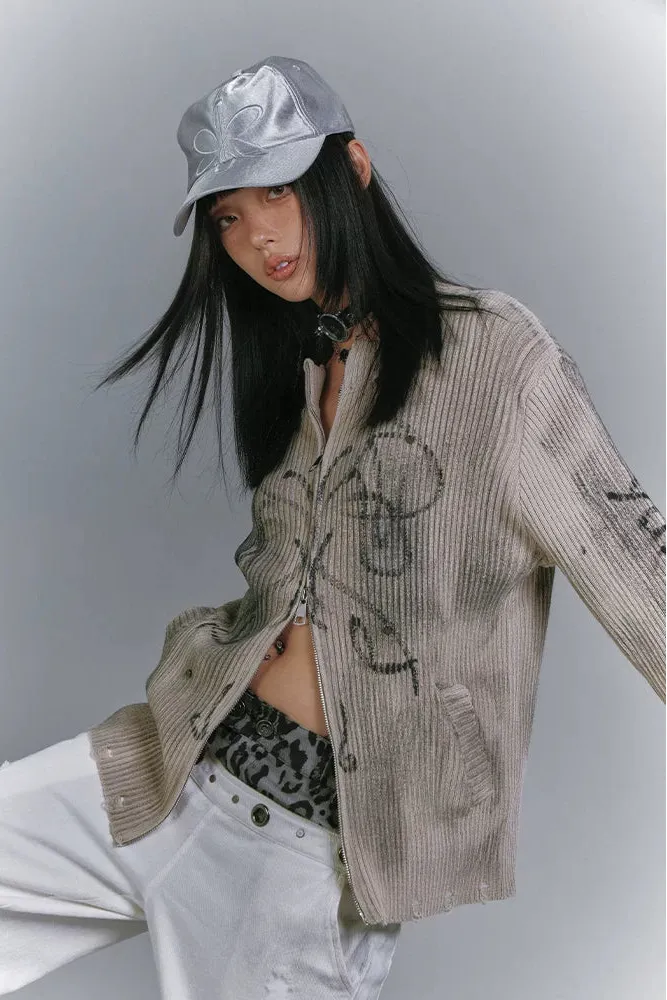 ダークモードジッパートップス sold by Belchic product image thumbnail 4