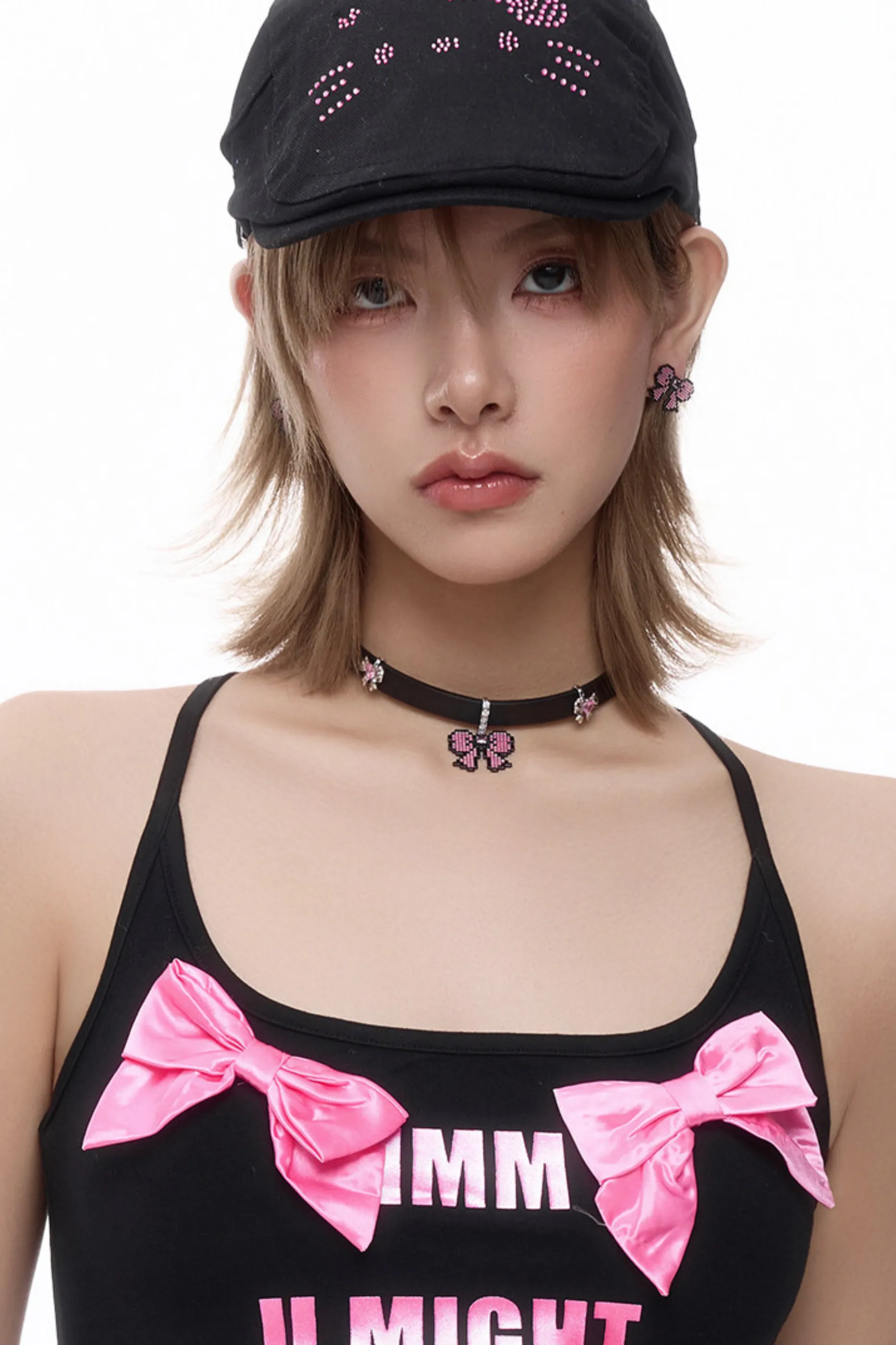 Y2Kキュートリボンピアス sold by Belchic product image thumbnail 3