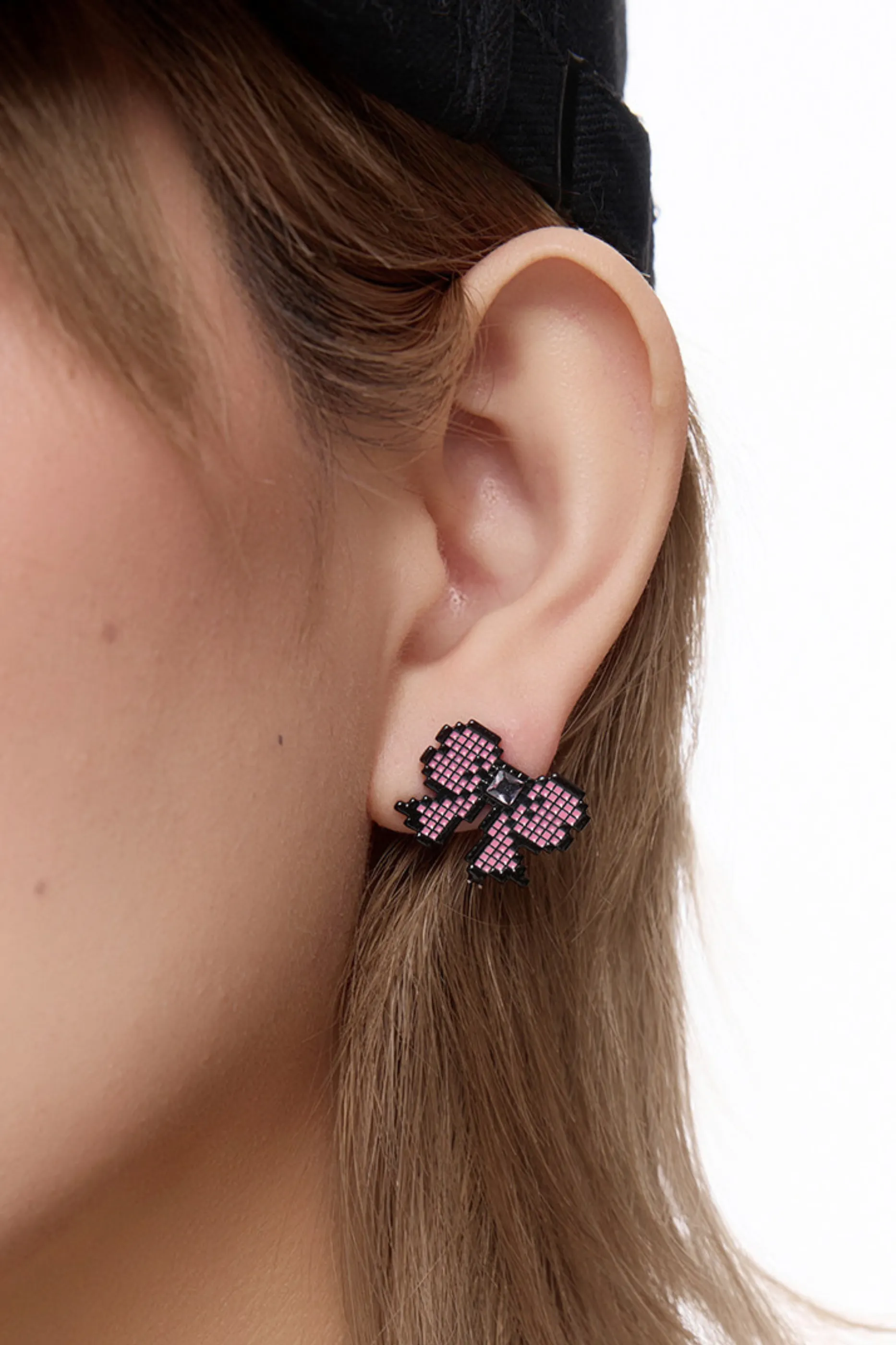 Y2Kキュートリボンピアス sold by Belchic product image thumbnail 2