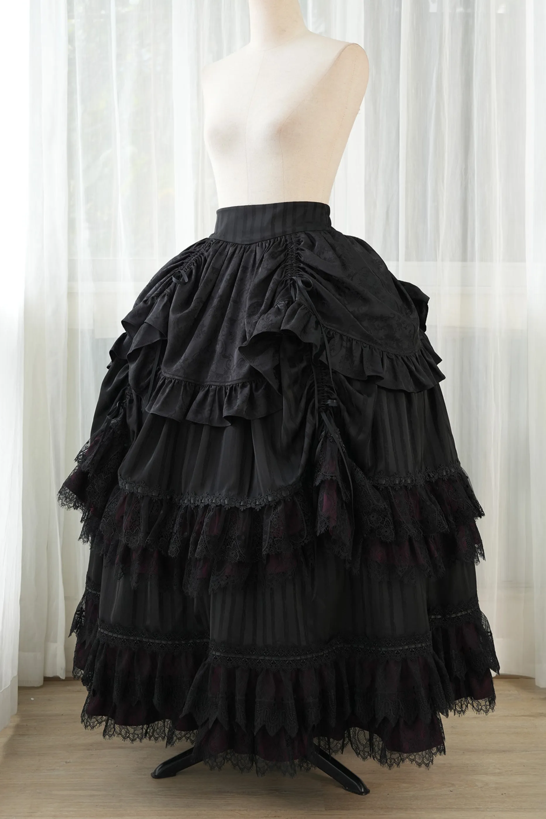 【3月16日予約締切】ビクトリアリリーズゴシックロリータシャツ+ベスト+スカート sold by Belchic product image thumbnail 5