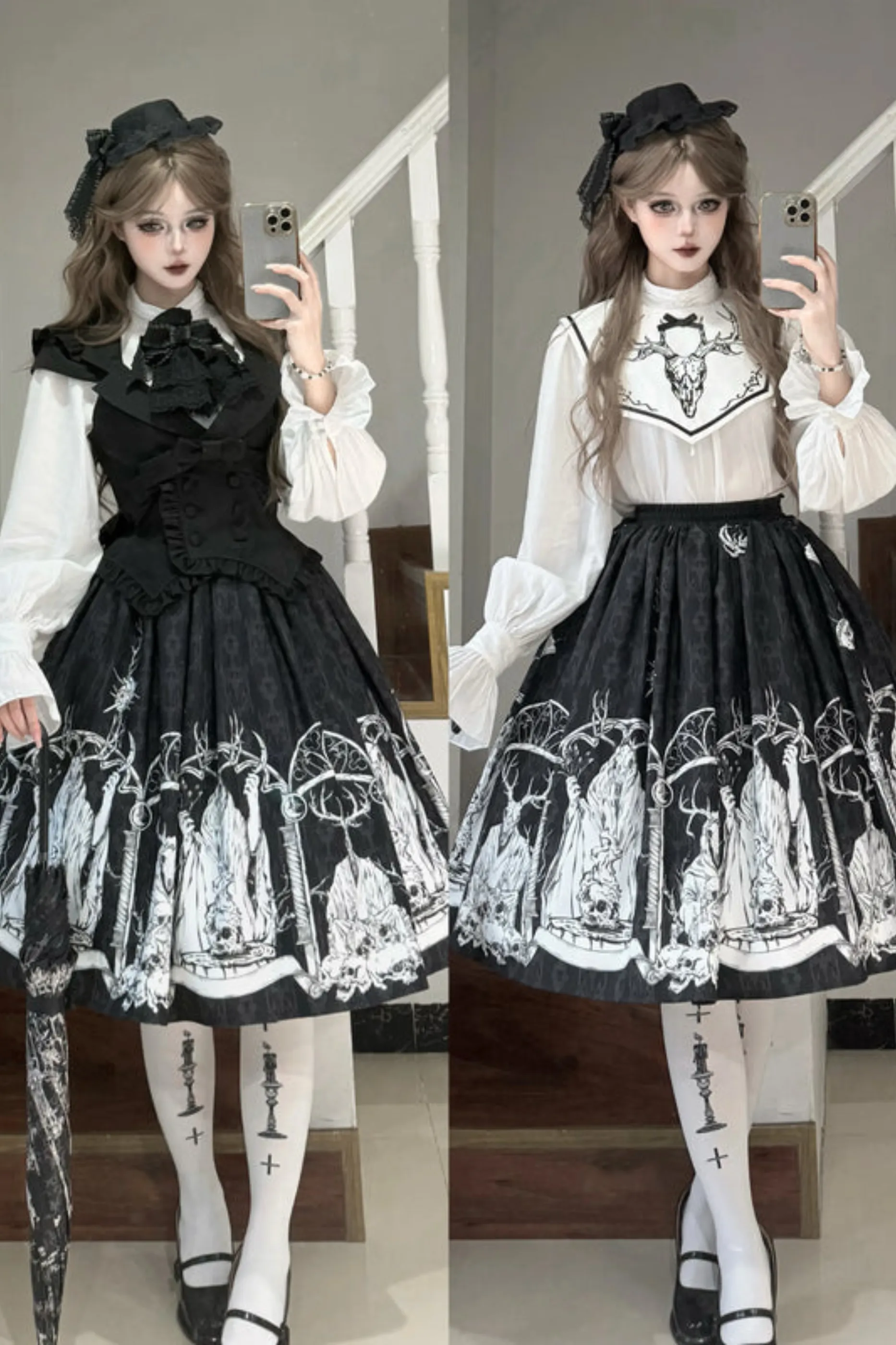 【3月19日予約締切】クラシカルゴシックドレス+ジャケット+ベストスカート+シャツ sold by Belchic product image thumbnail 4