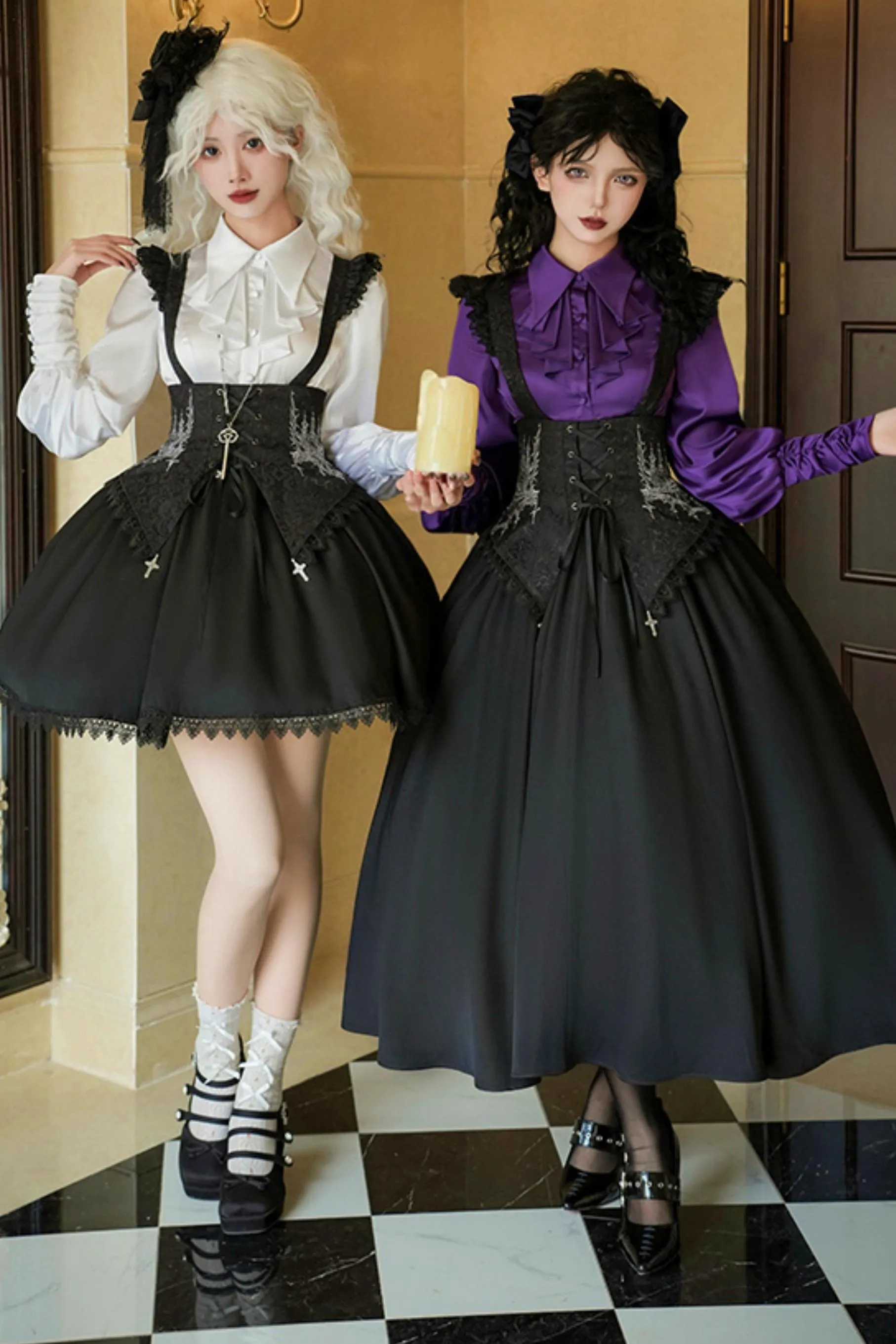 ゴシックツインスプリングブラシャツドレスセットアップ sold by Belchic product image thumbnail 4