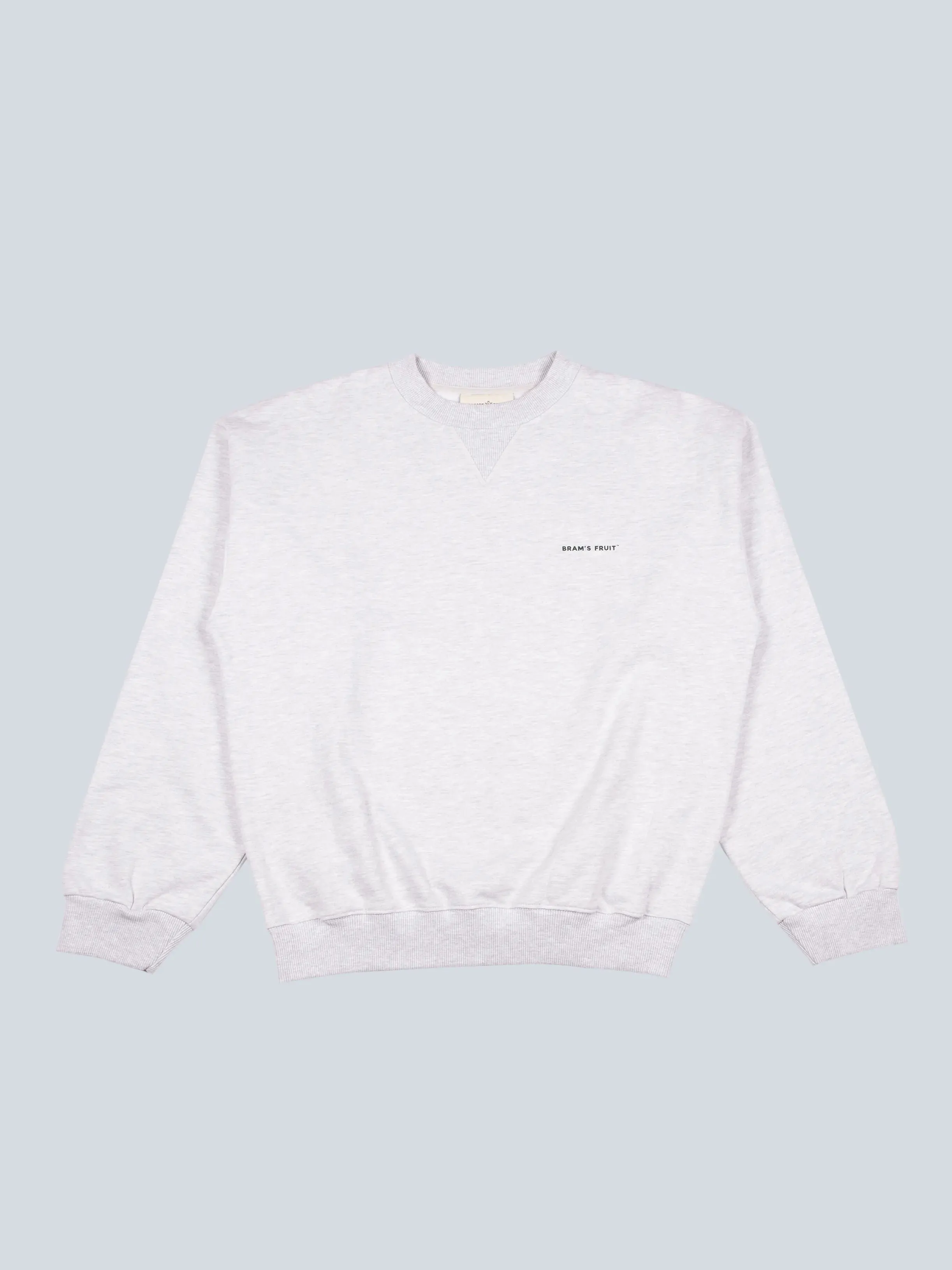 Eyelet Crewneck - Grey Melange sold by Bram's Fruit product image thumbnail 4