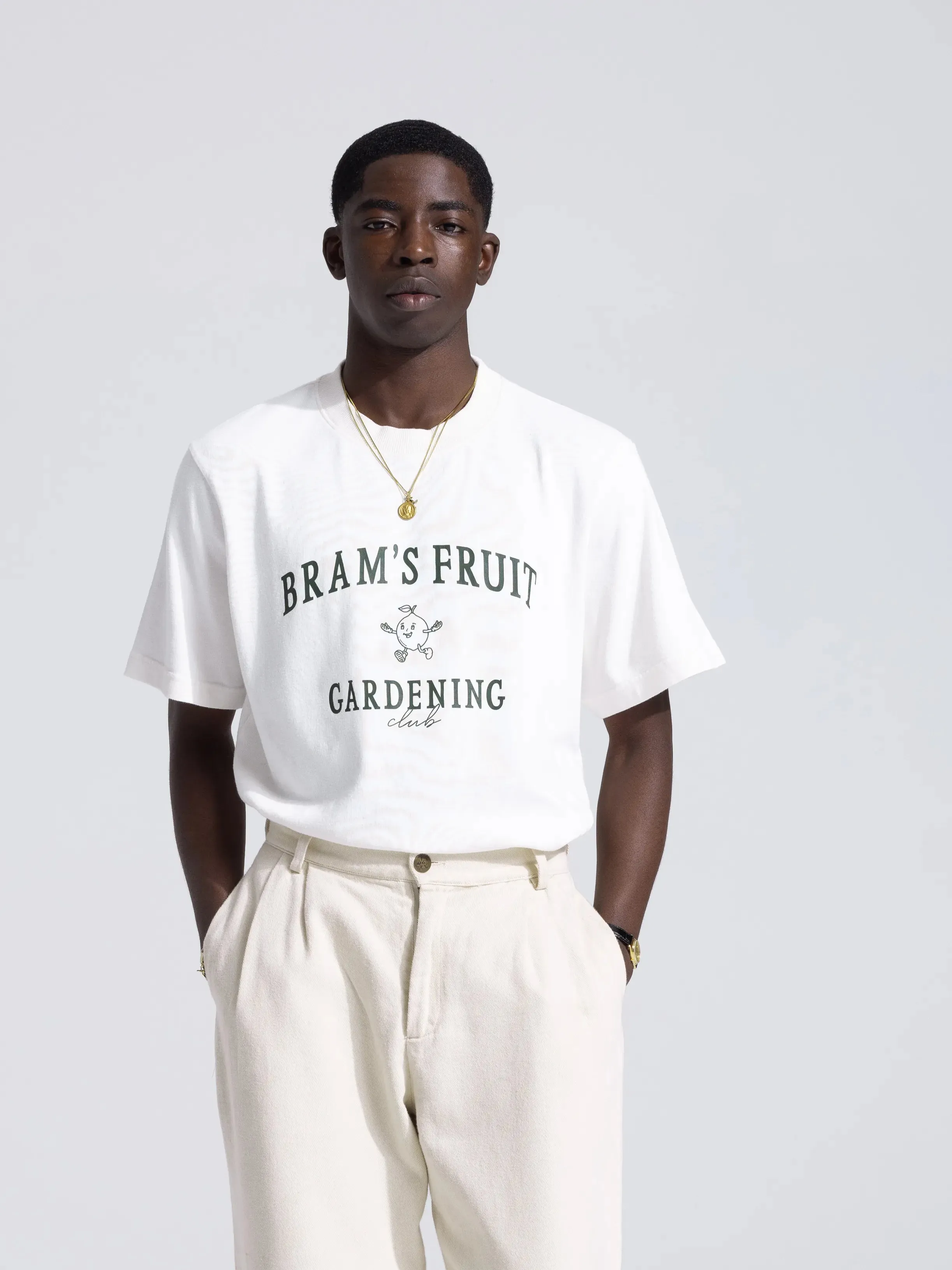 Gardening Club T-Shirt - White sold by Bram's Fruit