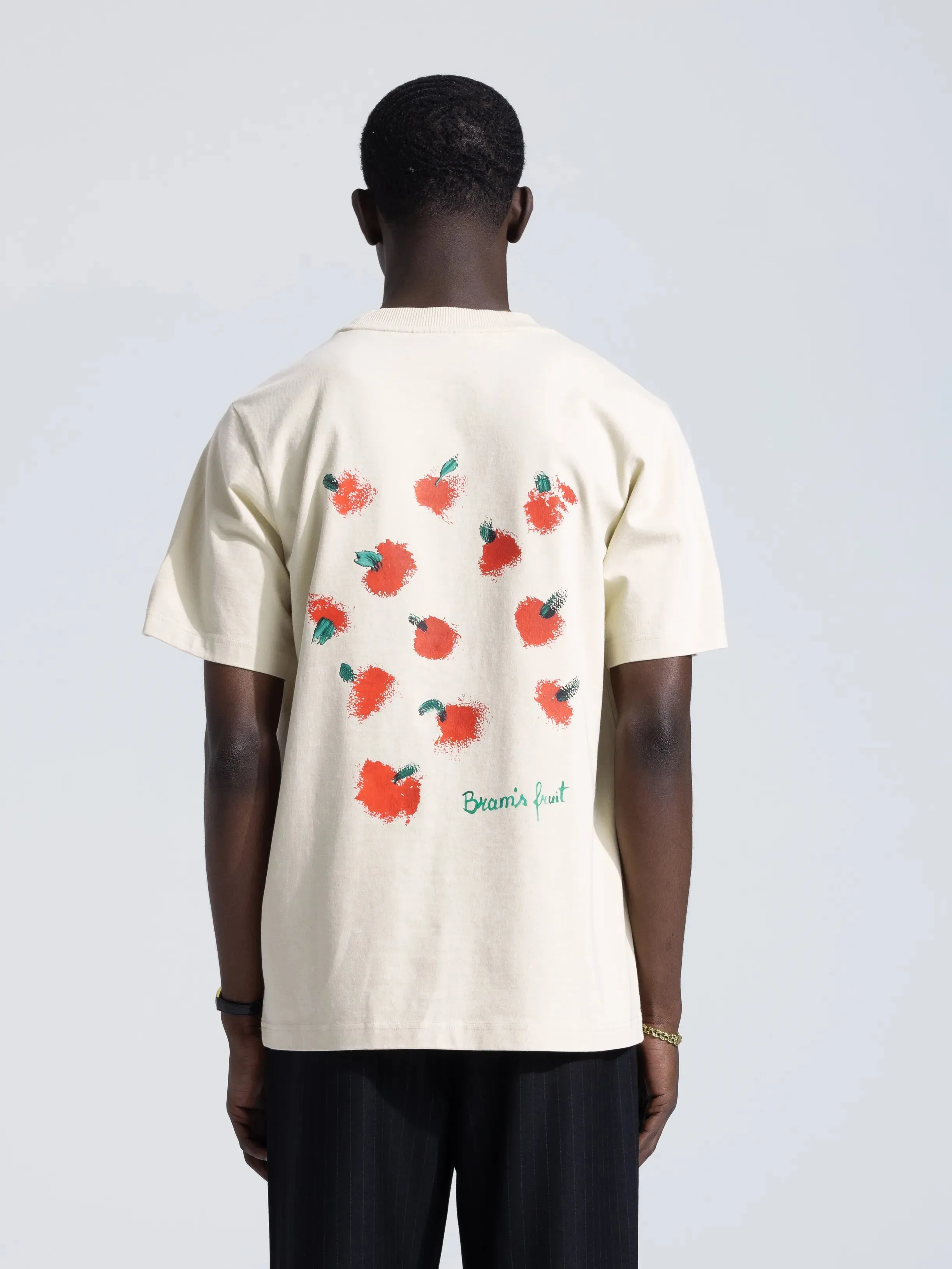 Fruit Acrylic T-Shirt - Beige sold by Bram's Fruit