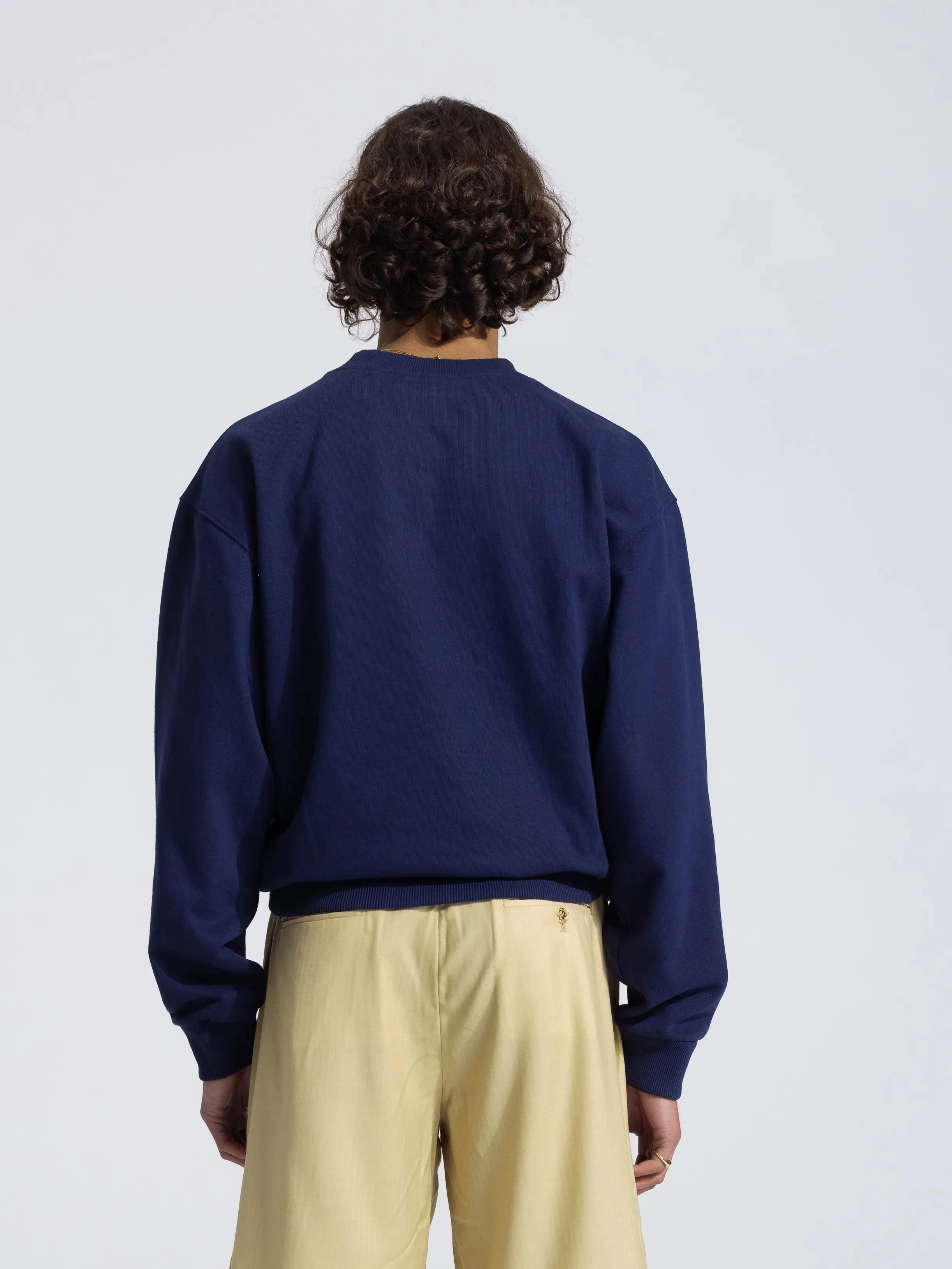 Outline Crewneck - Navy sold by Bram's Fruit product image thumbnail 2