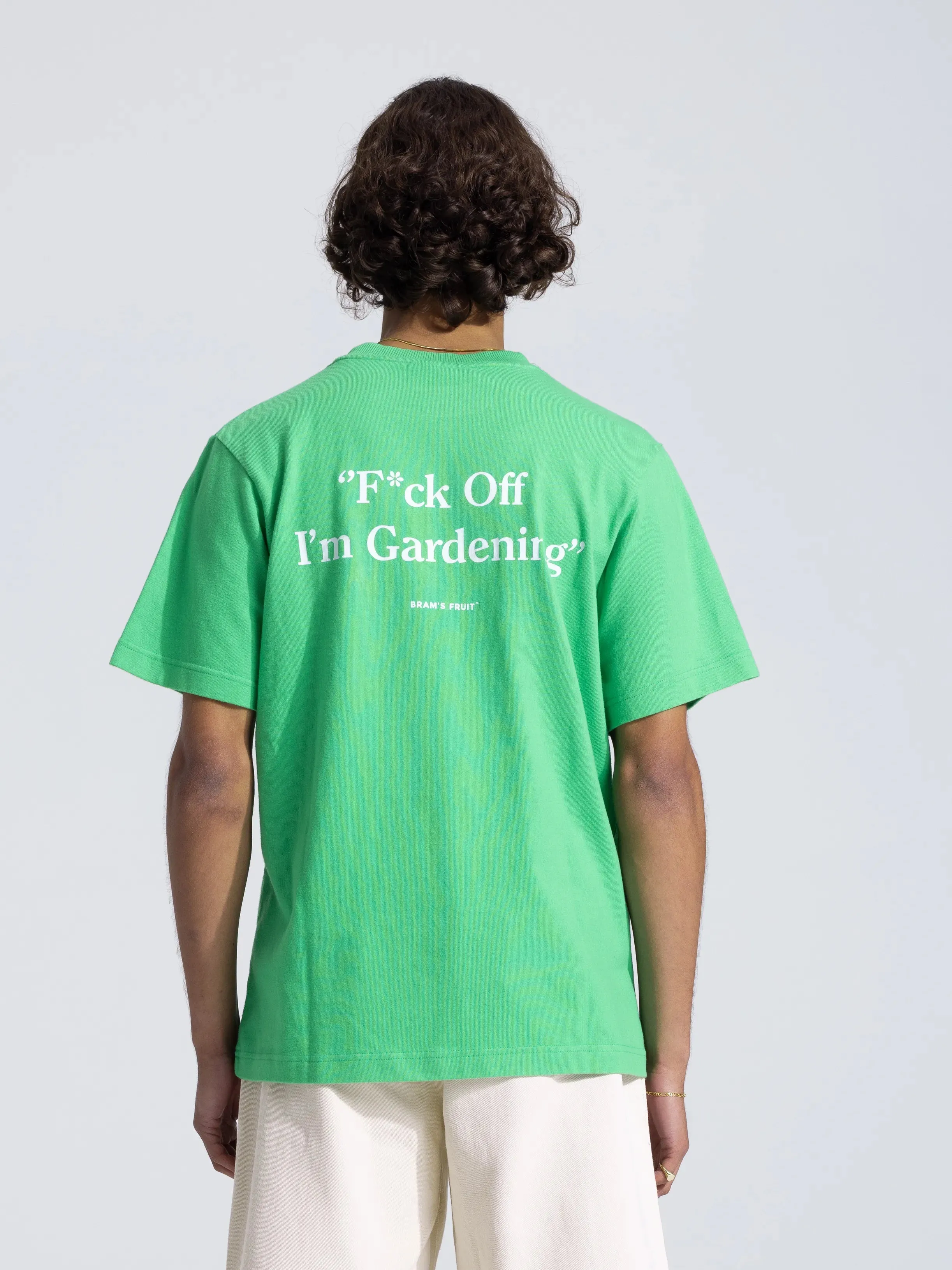 F*ck Off I'm Gardening T-Shirt - Lime Green sold by Bram's Fruit