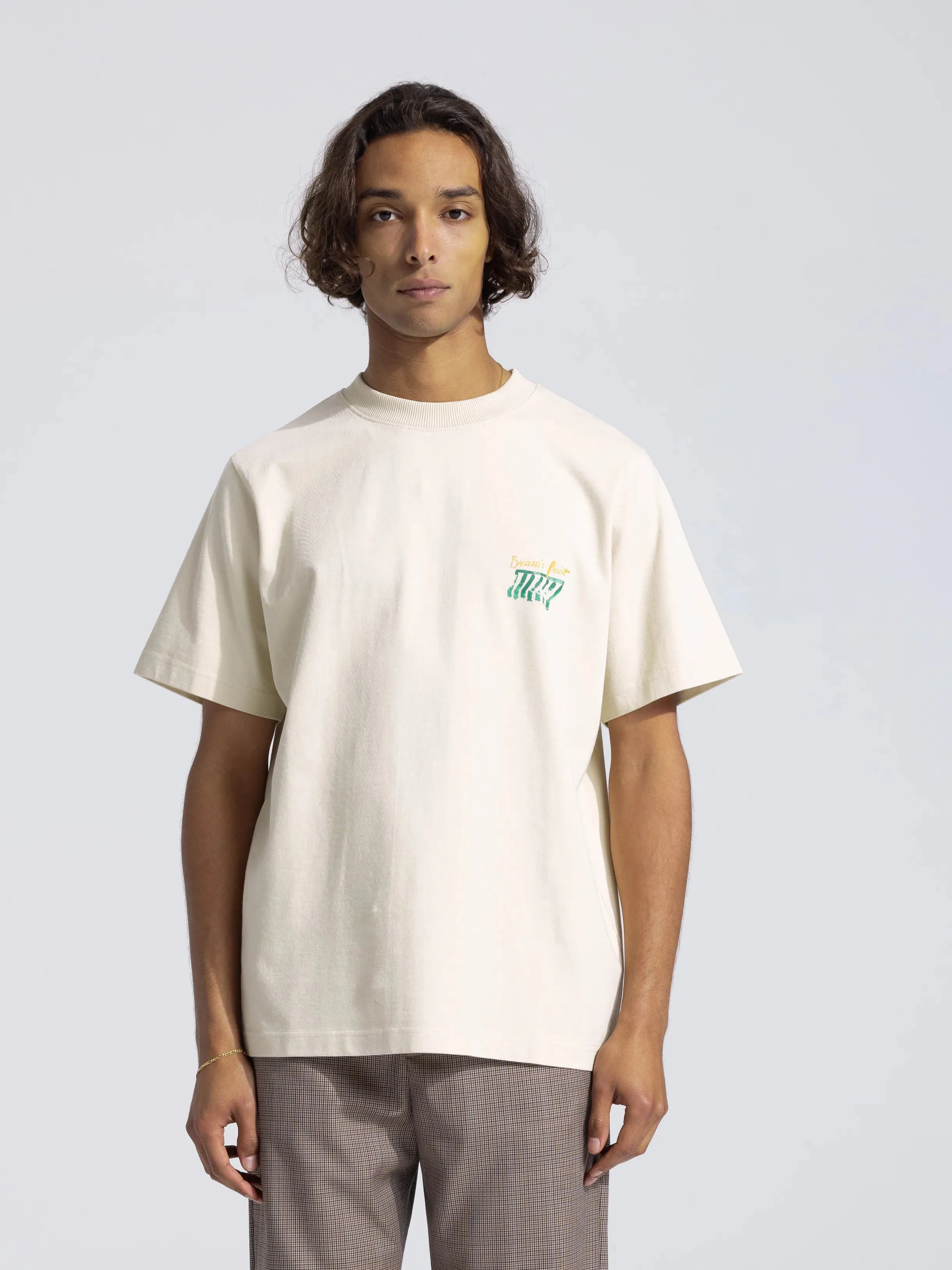 Canopy Acrylic T-Shirt - Beige sold by Bram's Fruit product image thumbnail 2