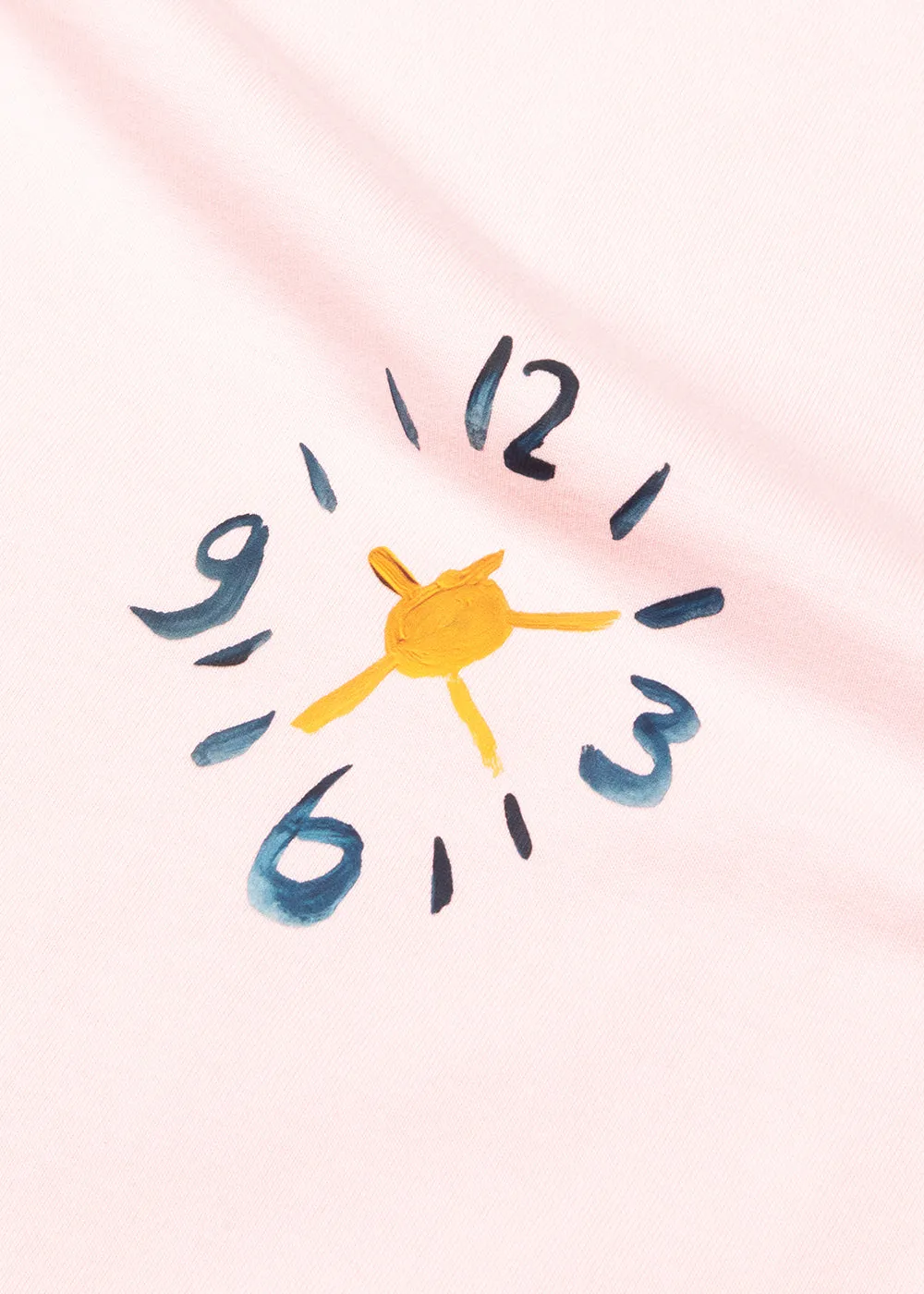 Clock Acrylic T-Shirt - Light Pink sold by Bram's Fruit product image thumbnail 3