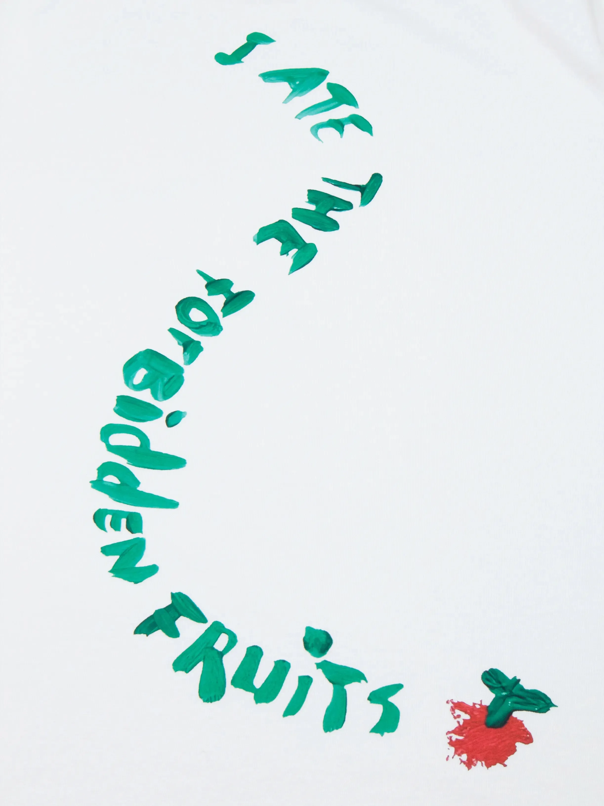 Snake Acrylic T-Shirt - White sold by Bram's Fruit product image thumbnail 3