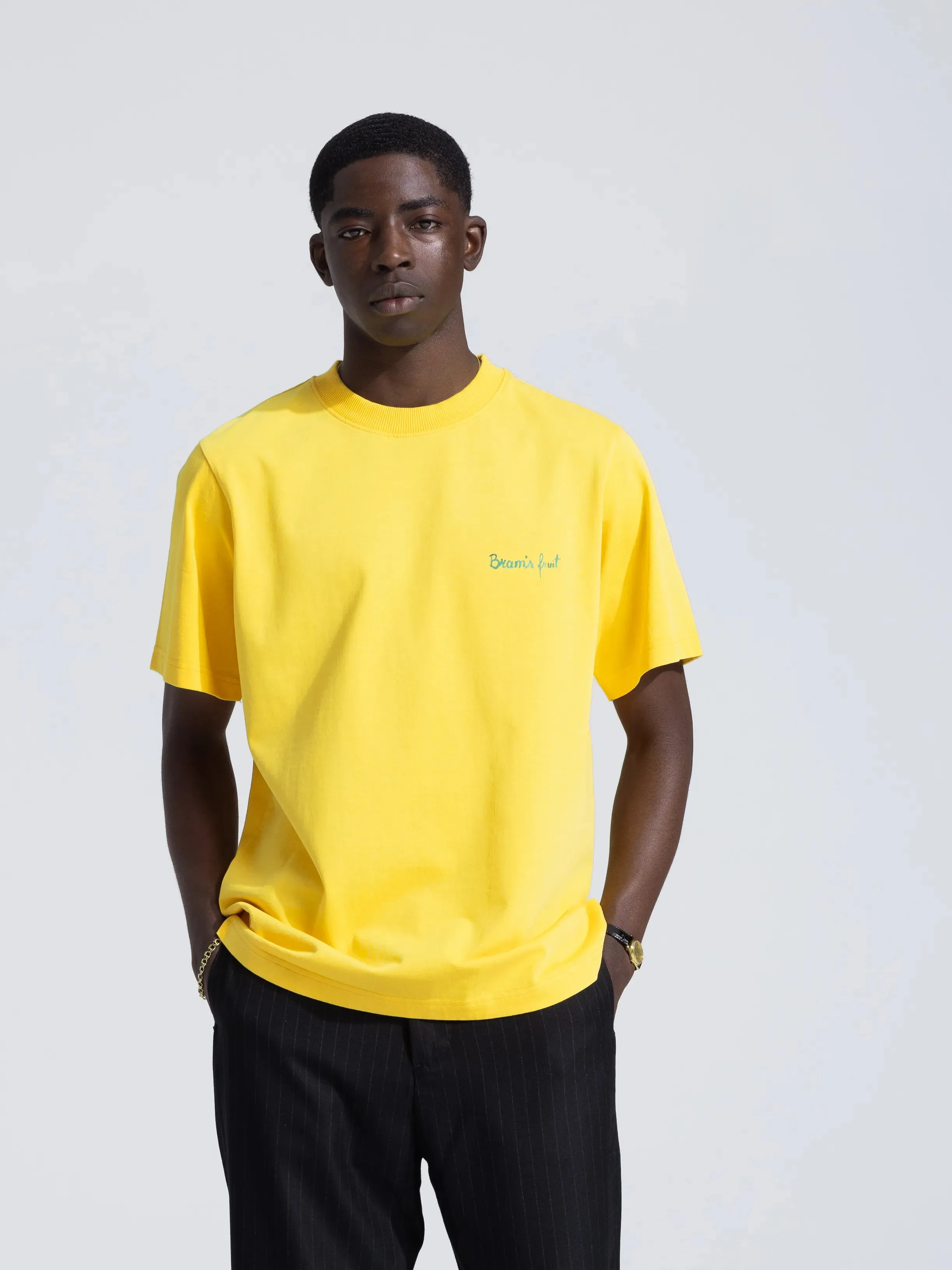 Snake Acrylic T-Shirt - Yellow sold by Bram's Fruit product image thumbnail 2