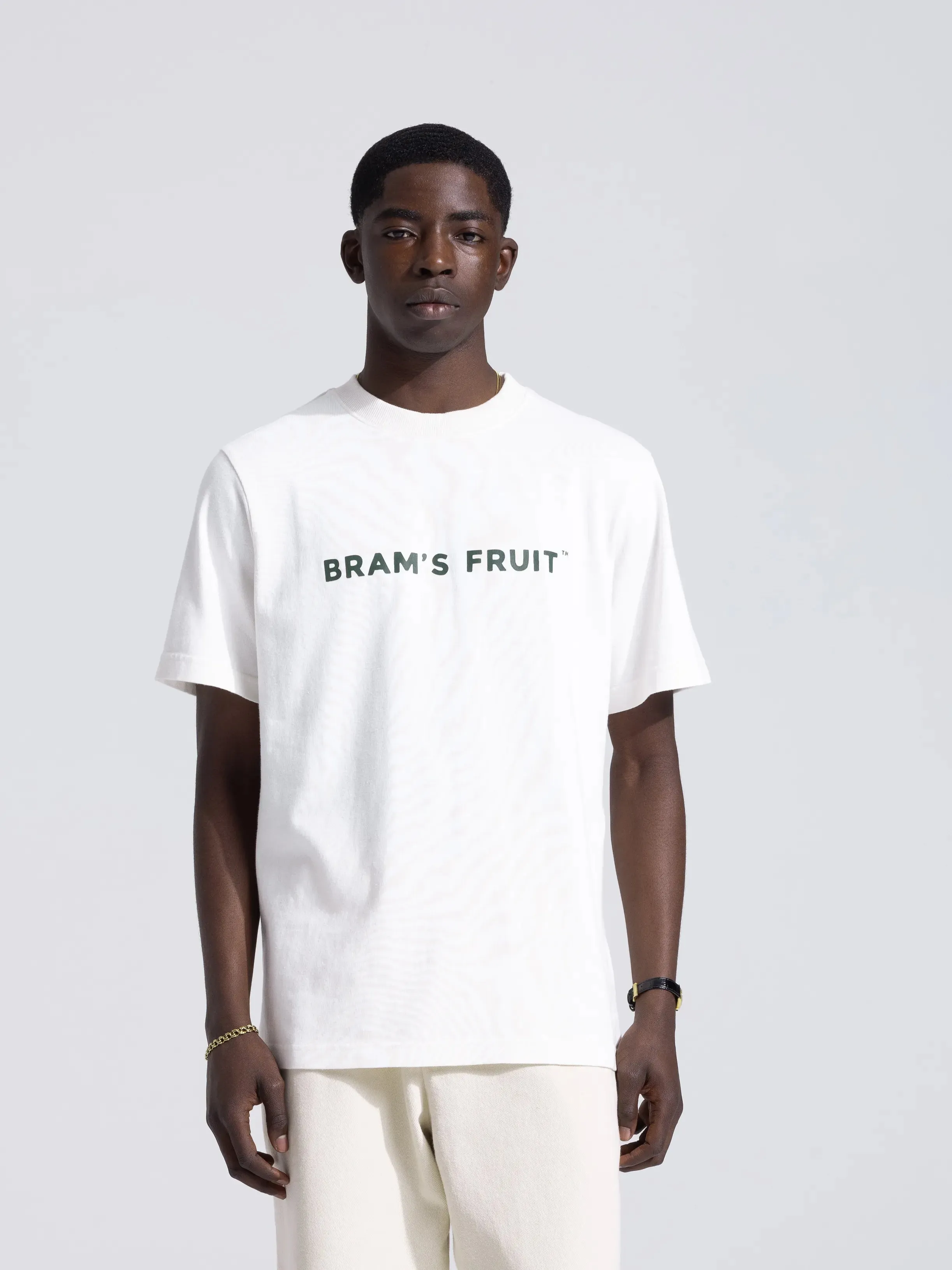 Logo T-Shirt - White sold by Bram's Fruit