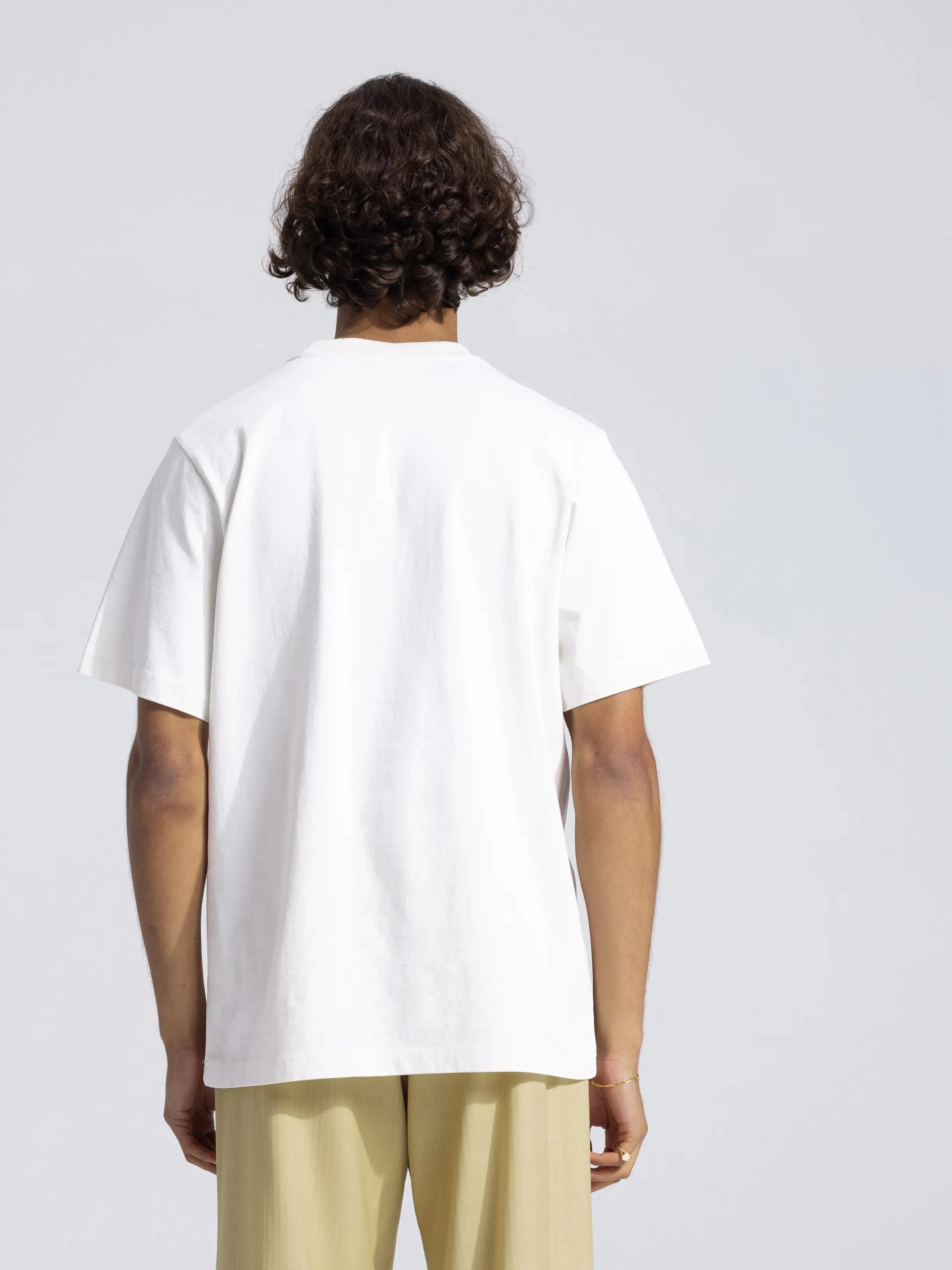 Mum's Script Logo T-Shirt - White sold by Bram's Fruit product image thumbnail 2