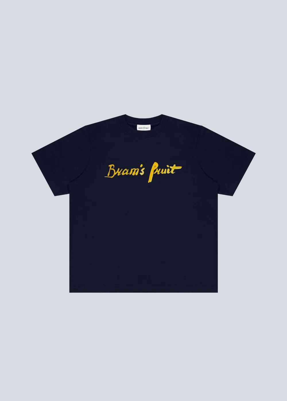 Mum's Script Logo T-Shirt - Navy sold by Bram's Fruit product image thumbnail 5