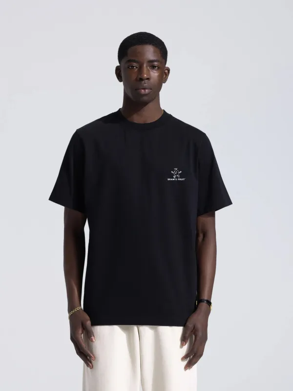 Outline T-Shirt - Black sold by Bram's Fruit