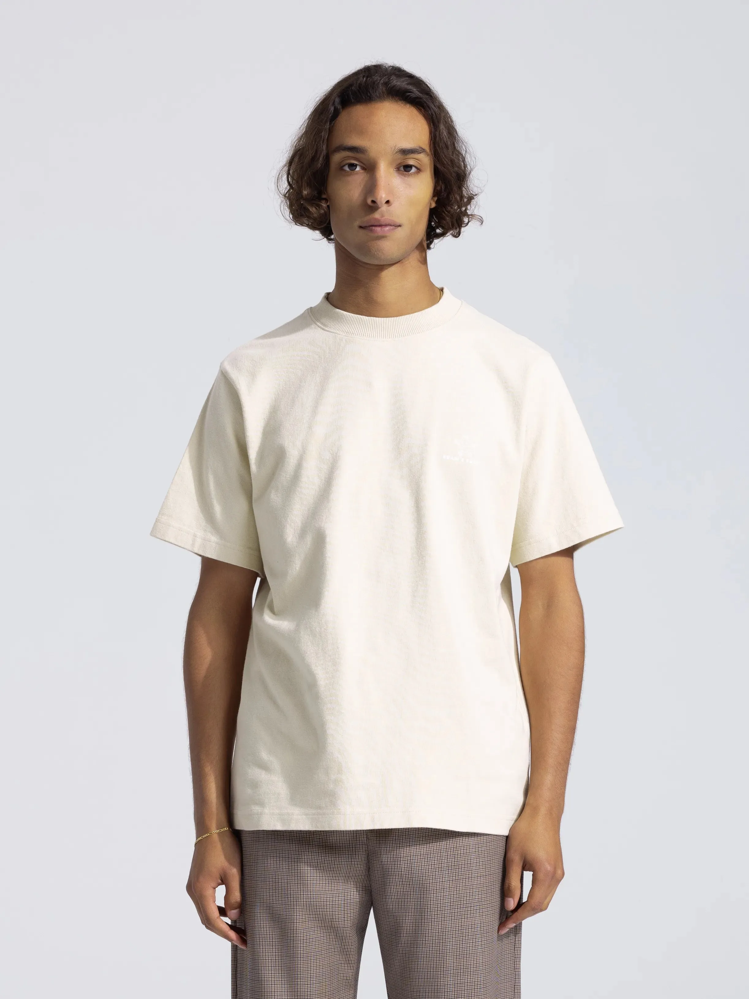 Outline T-Shirt - Beige sold by Bram's Fruit