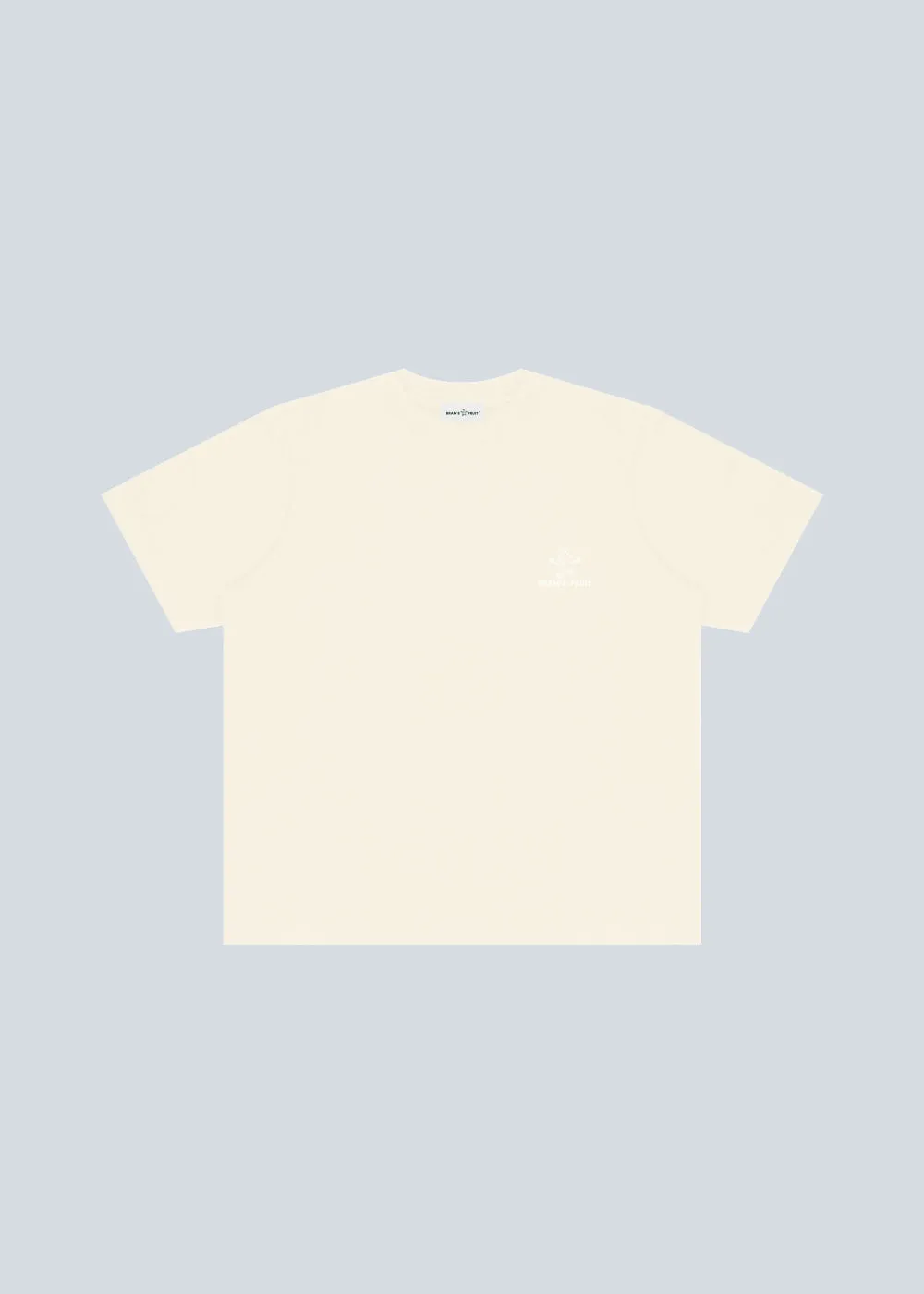 Outline T-Shirt - Beige sold by Bram's Fruit product image thumbnail 5