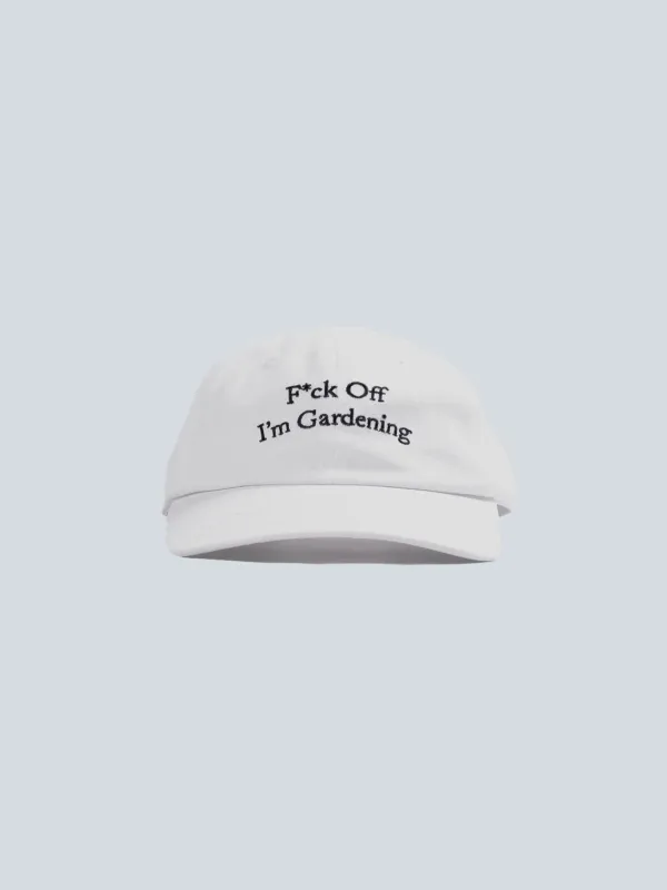 F*ck Off I'm Gardening Cap - White sold by Bram's Fruit