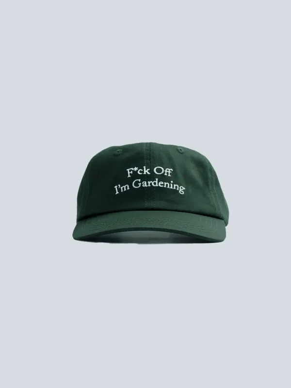F*ck Off I'm Gardening Cap - Bottle Green sold by Bram's Fruit