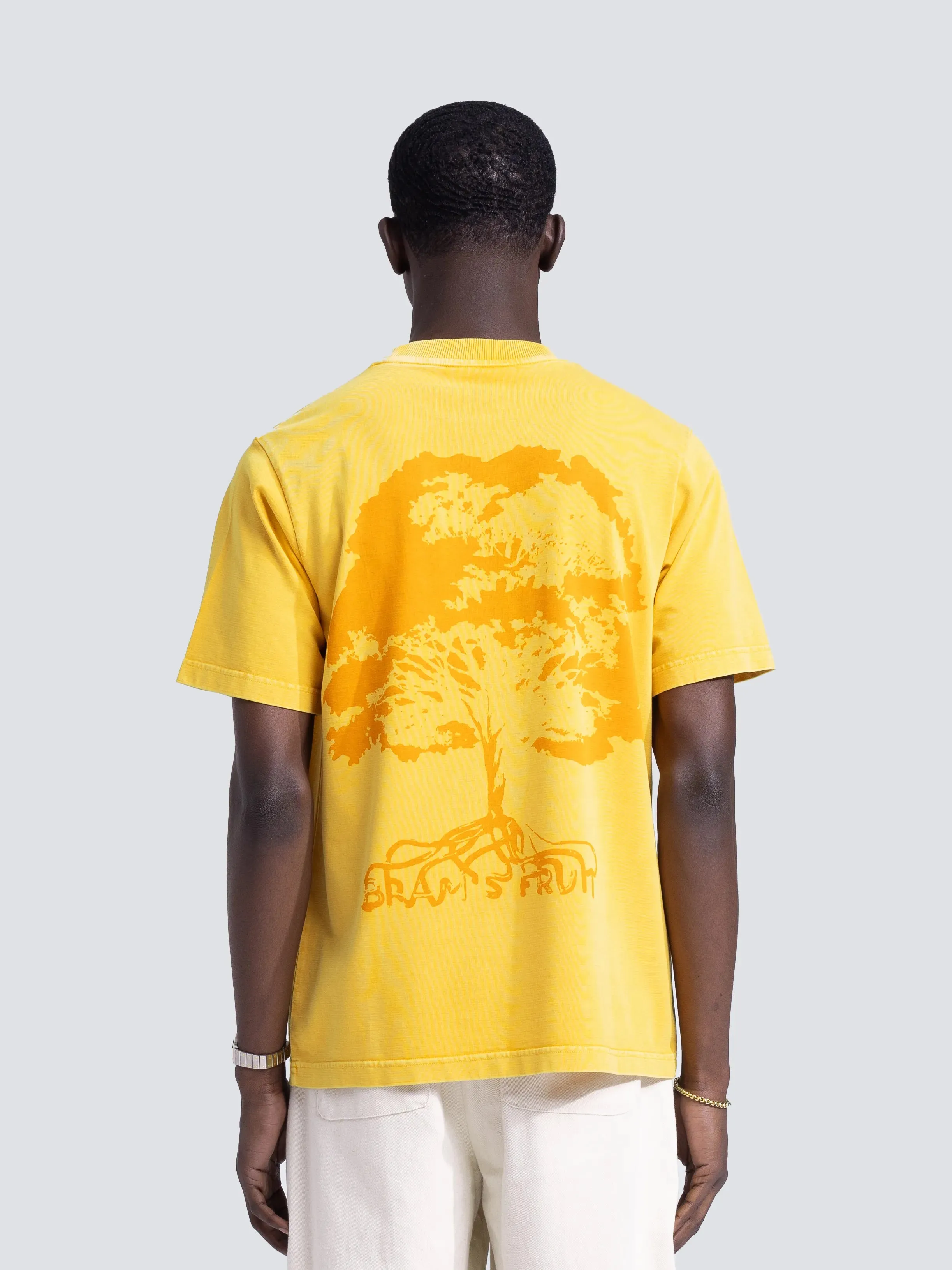 Roots T-Shirt - Washed Dried Orange sold by Bram's Fruit