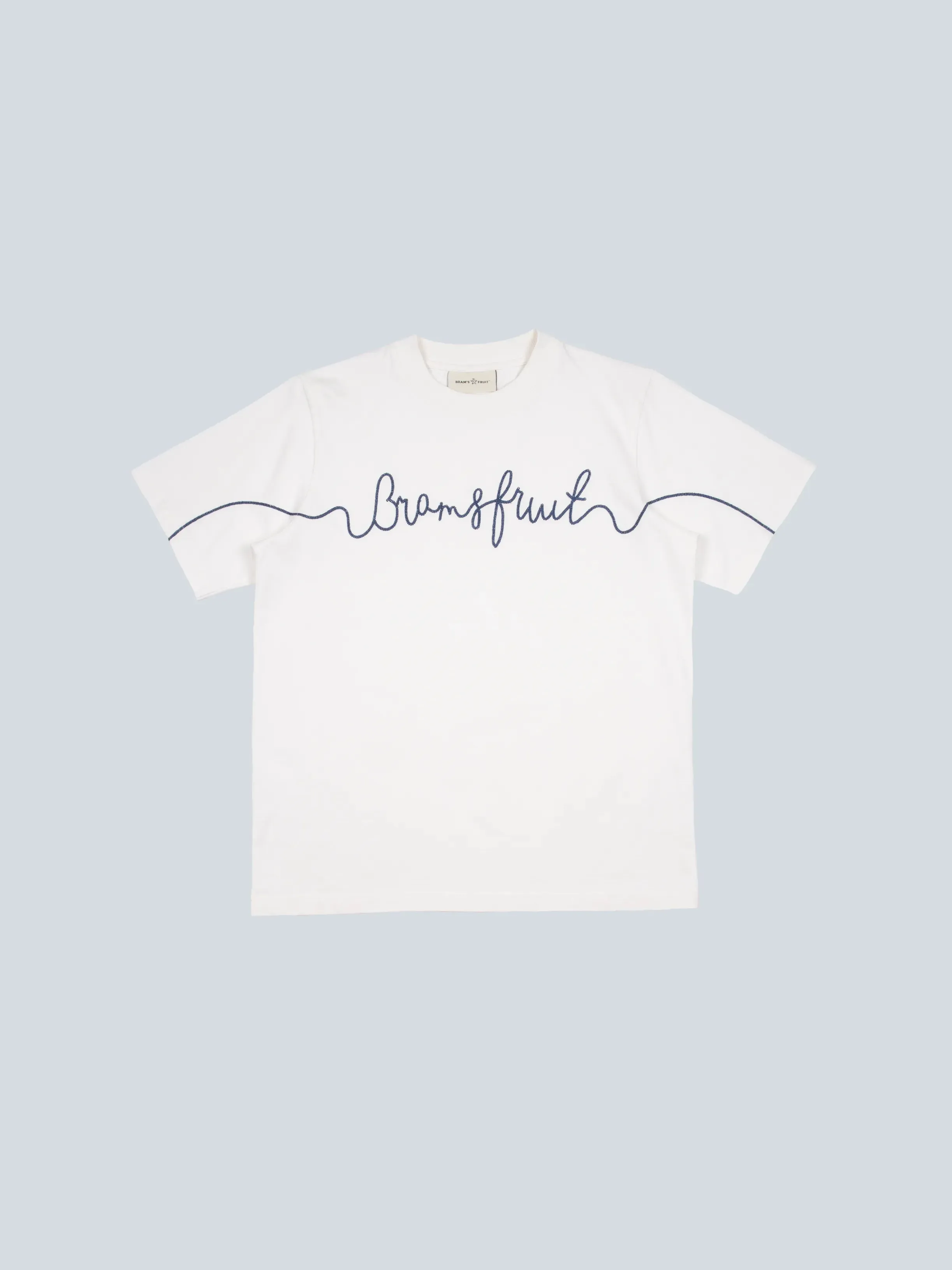 Garden Hose Chain Stitch T-Shirt - White sold by Bram's Fruit product image thumbnail 5