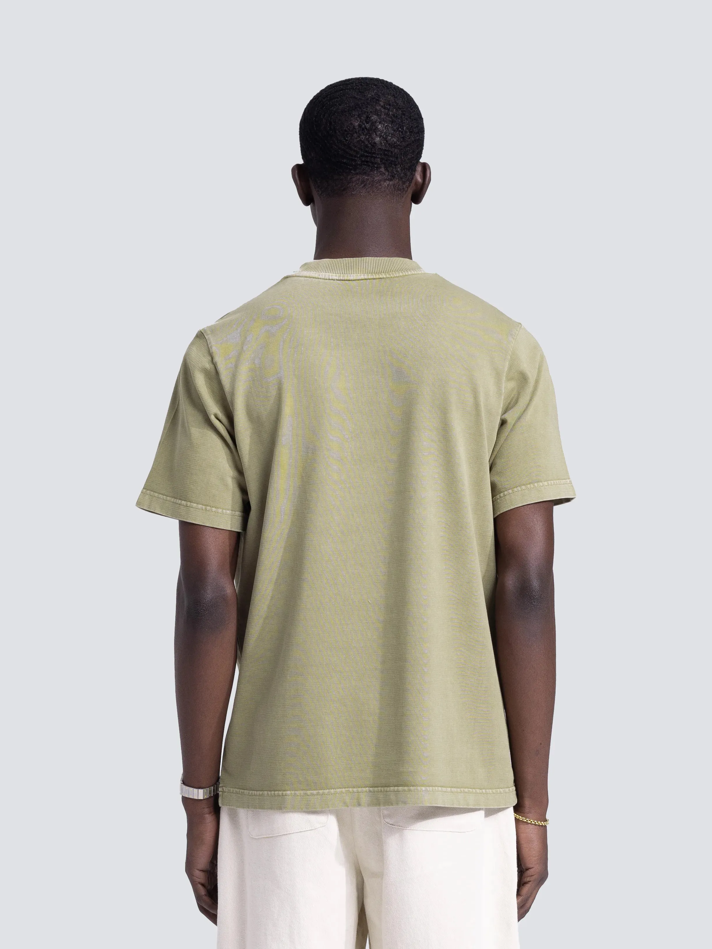 Chest Pocket T-Shirt - Washed Olive Green sold by Bram's Fruit product image thumbnail 3
