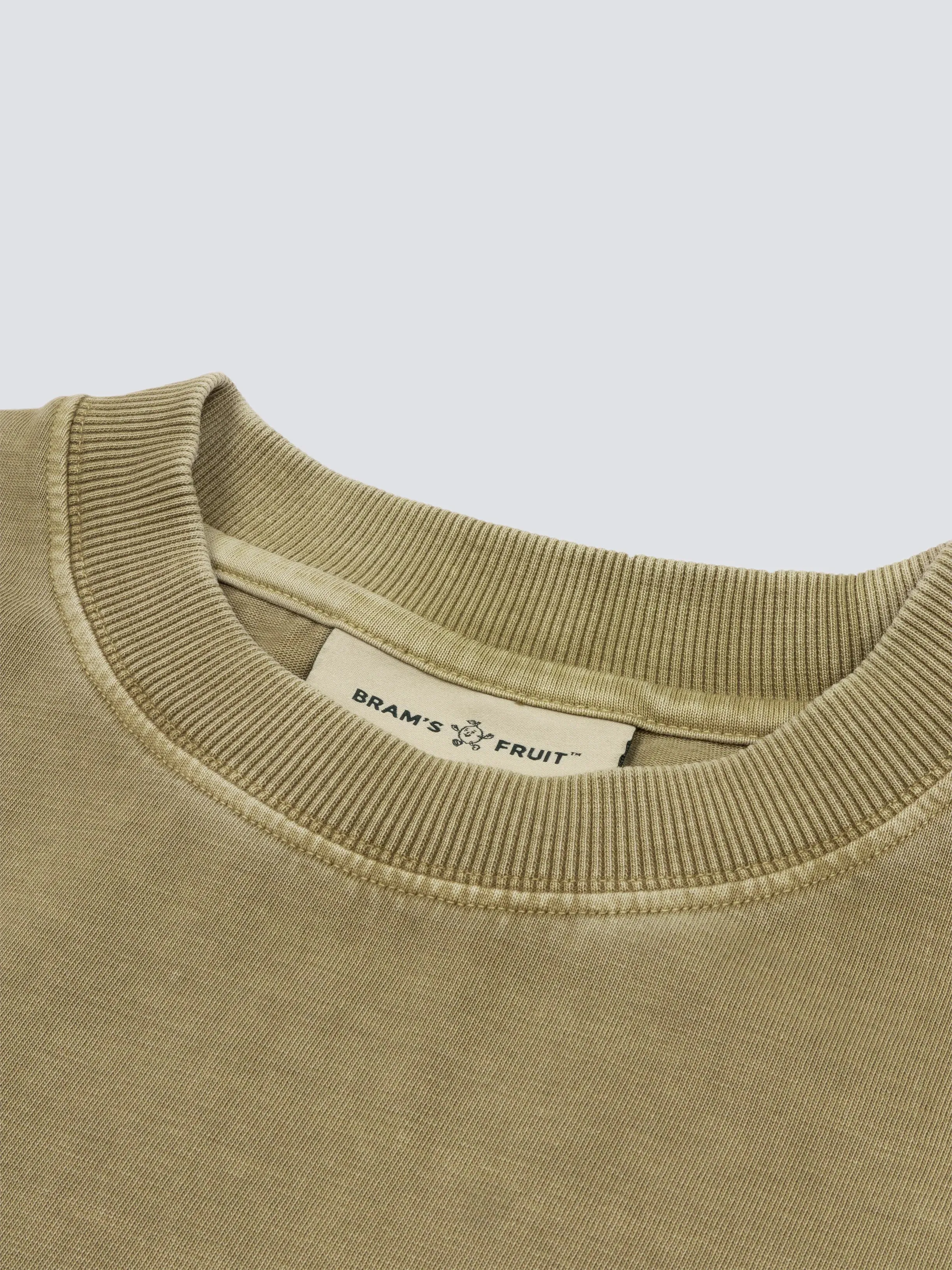 Chest Pocket T-Shirt - Washed Olive Green sold by Bram's Fruit product image thumbnail 5