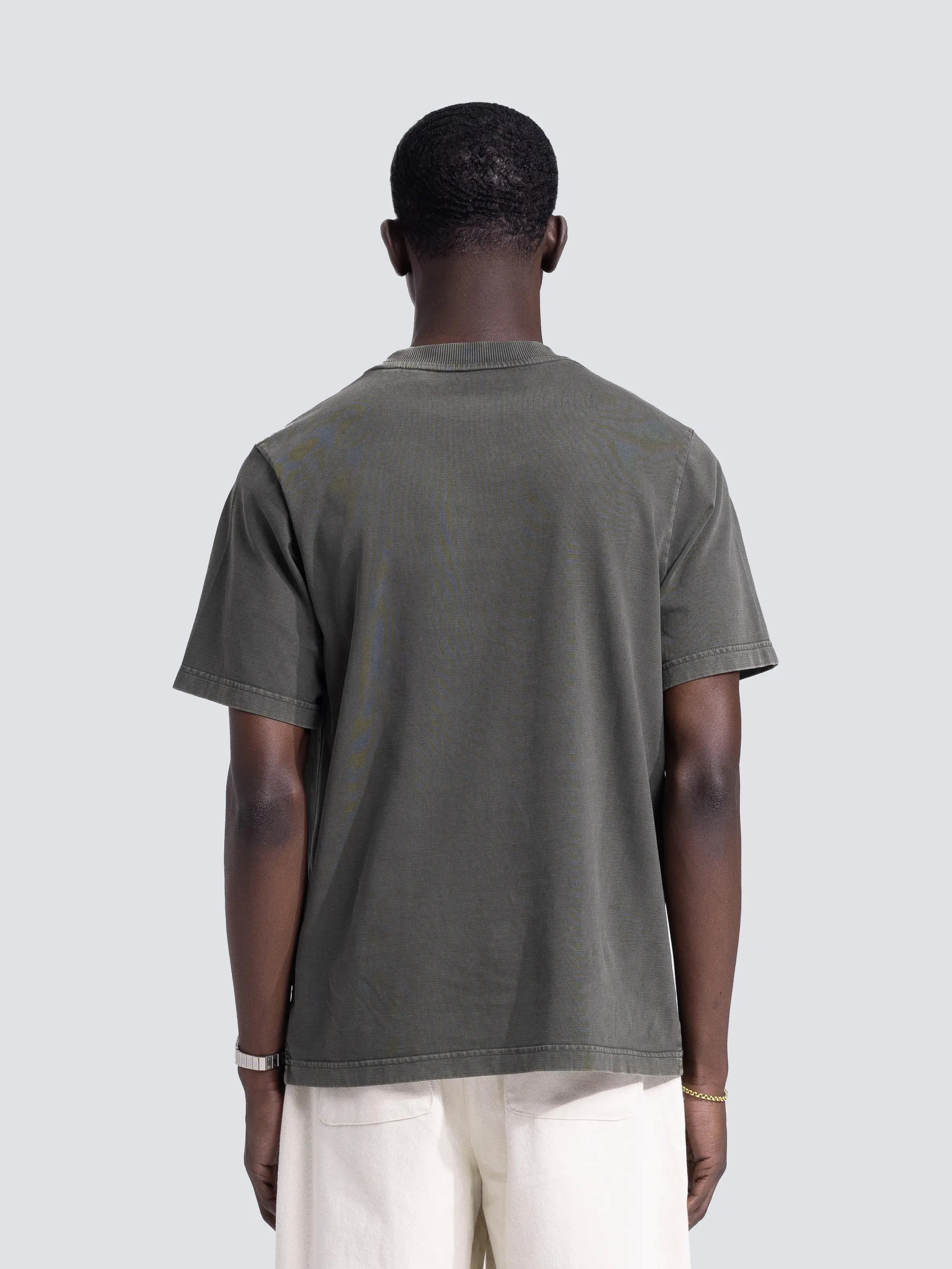 Chest Pocket T-Shirt - Washed Charcoal sold by Bram's Fruit product image thumbnail 3