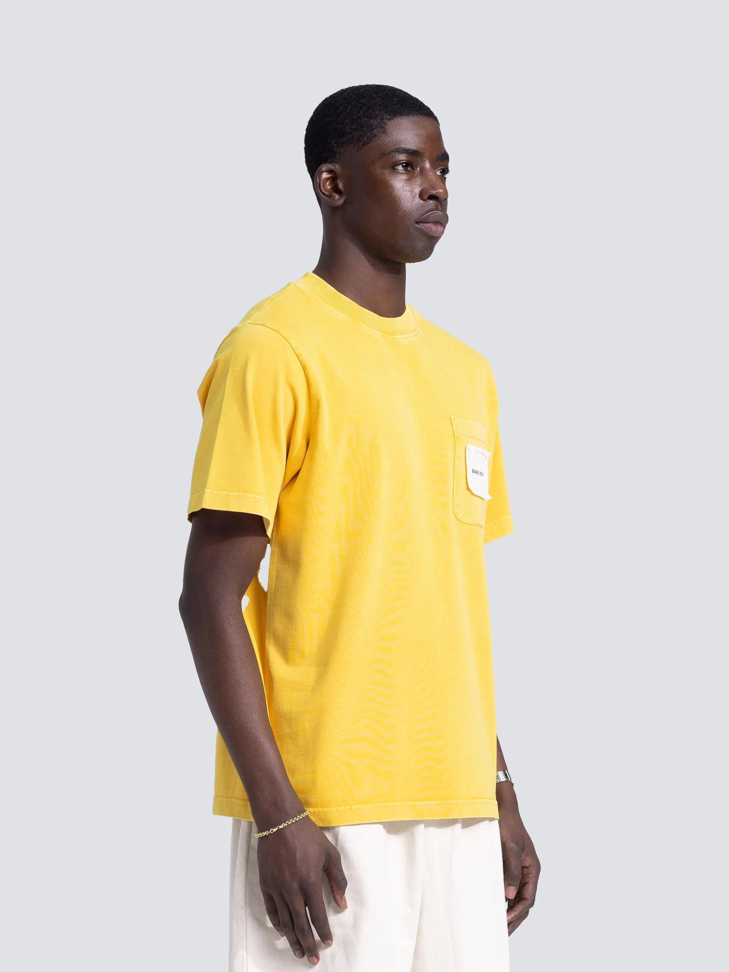 Chest Pocket T-Shirt - Washed Dried Orange sold by Bram's Fruit product image thumbnail 2