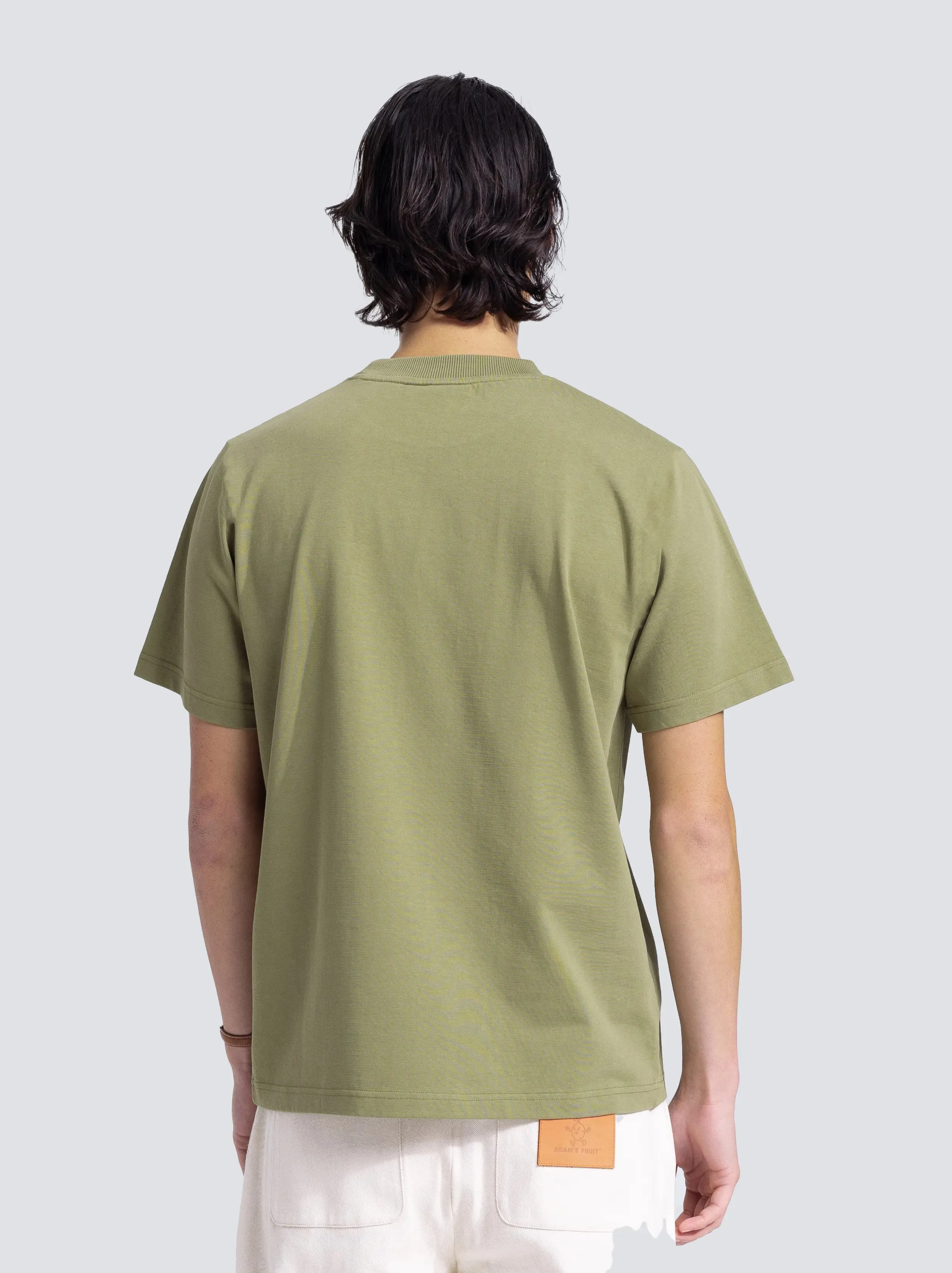 “F*ck Off I'm Gardening” Raglan T-Shirts - Olive Green sold by Bram's Fruit product image thumbnail 3