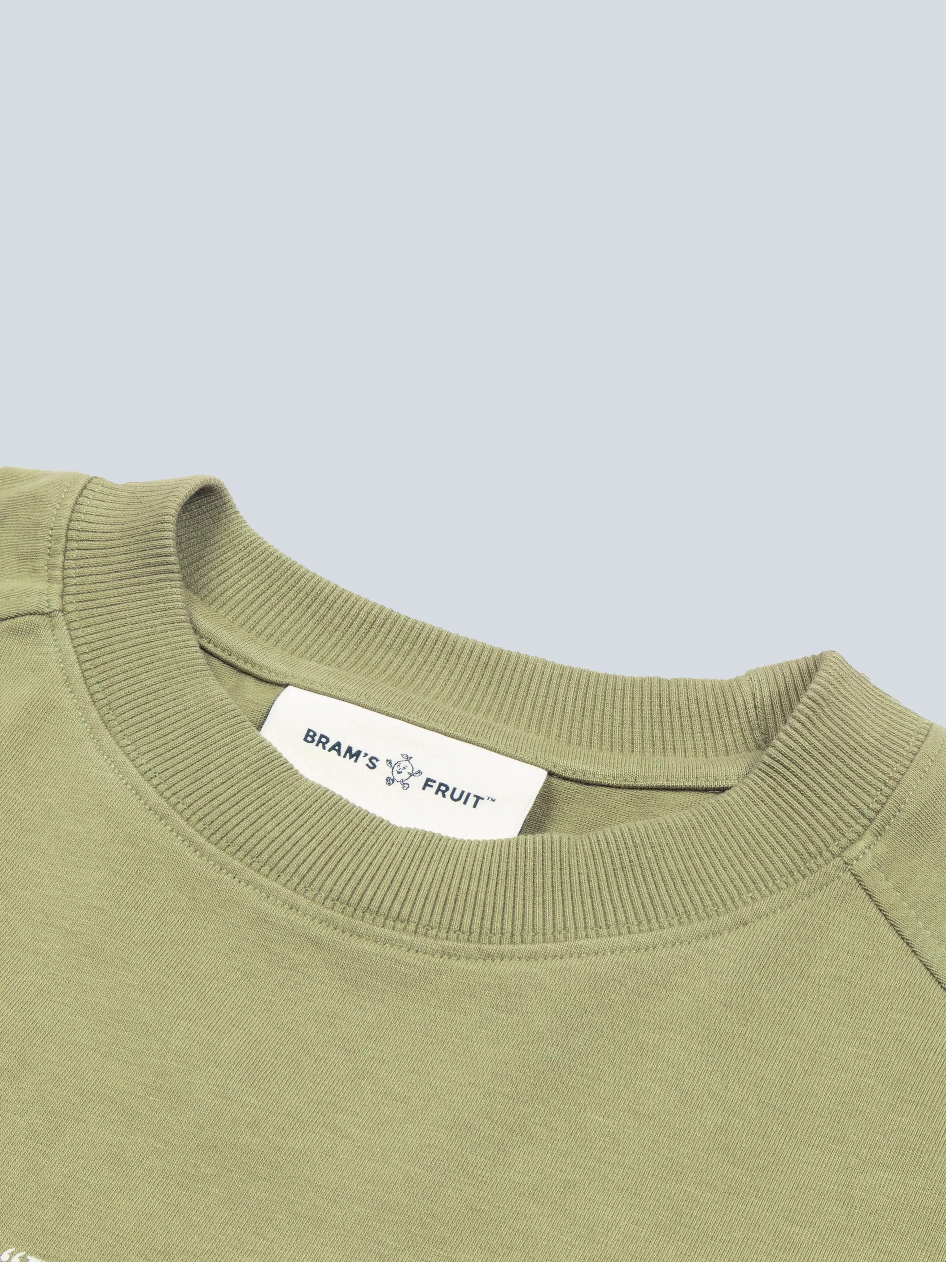 “F*ck Off I'm Gardening” Raglan T-Shirts - Olive Green sold by Bram's Fruit product image thumbnail 5
