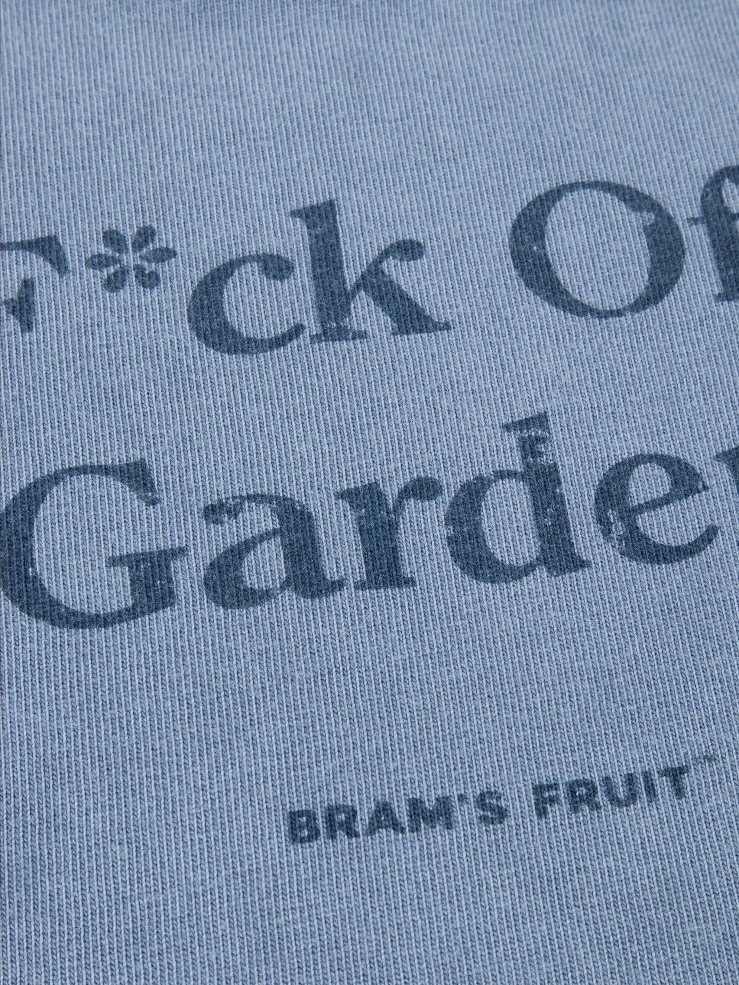 "F*ck Off I'm Gardening” Longsleeve Distressed - Washed Blue sold by Bram's Fruit product image thumbnail 5