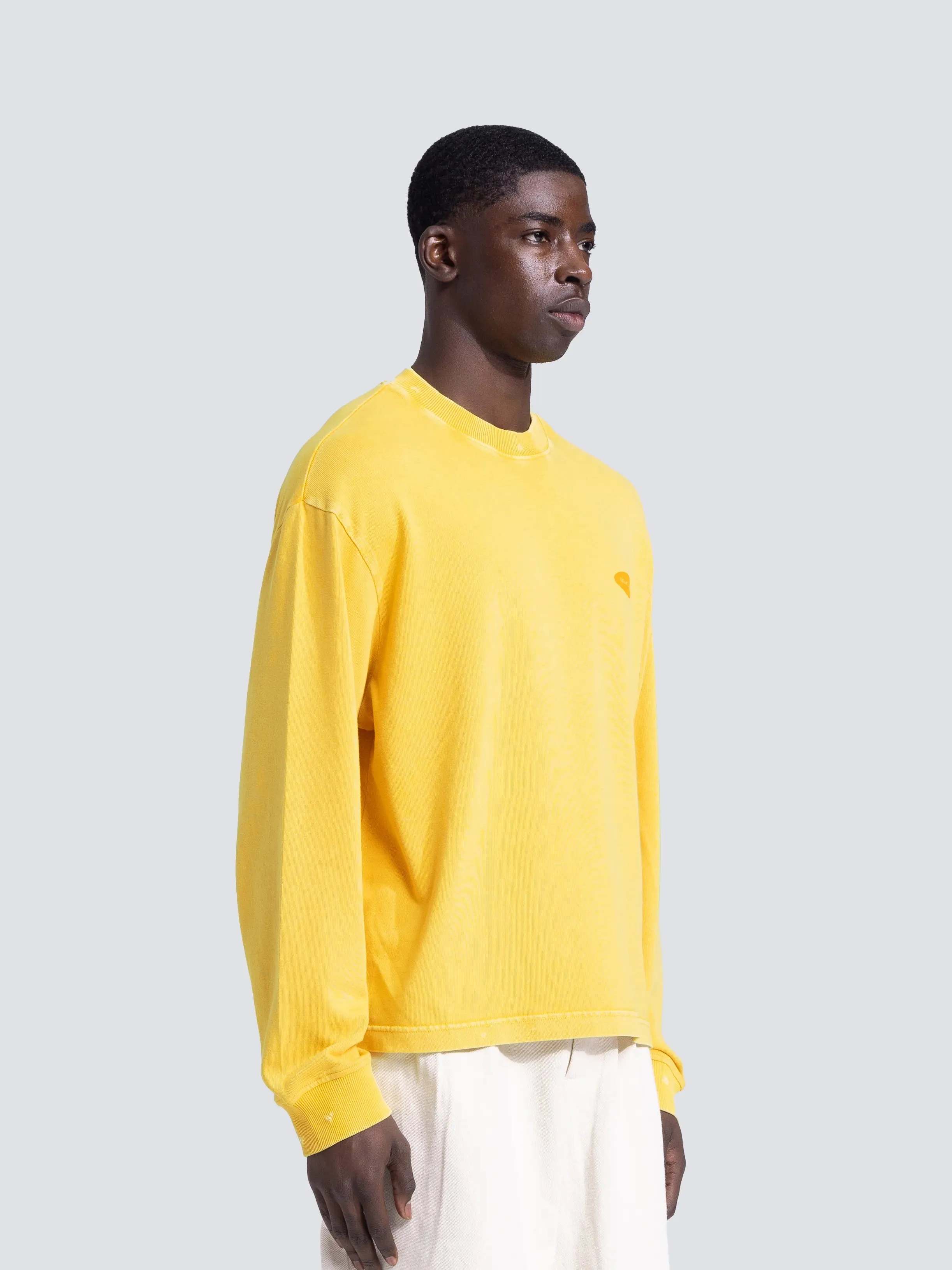 "F*ck Off I'm Gardening” Longsleeve Distressed - Washed Dried Orange sold by Bram's Fruit product image thumbnail 2