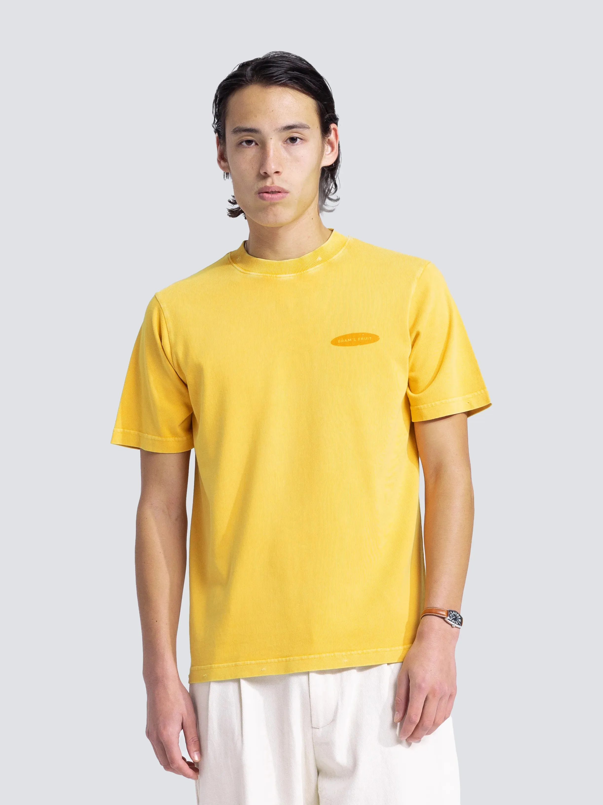 “F*ck Off I'm Gardening” T-Shirt Distressed - Washed Dried Orange sold by Bram's Fruit product image thumbnail 3