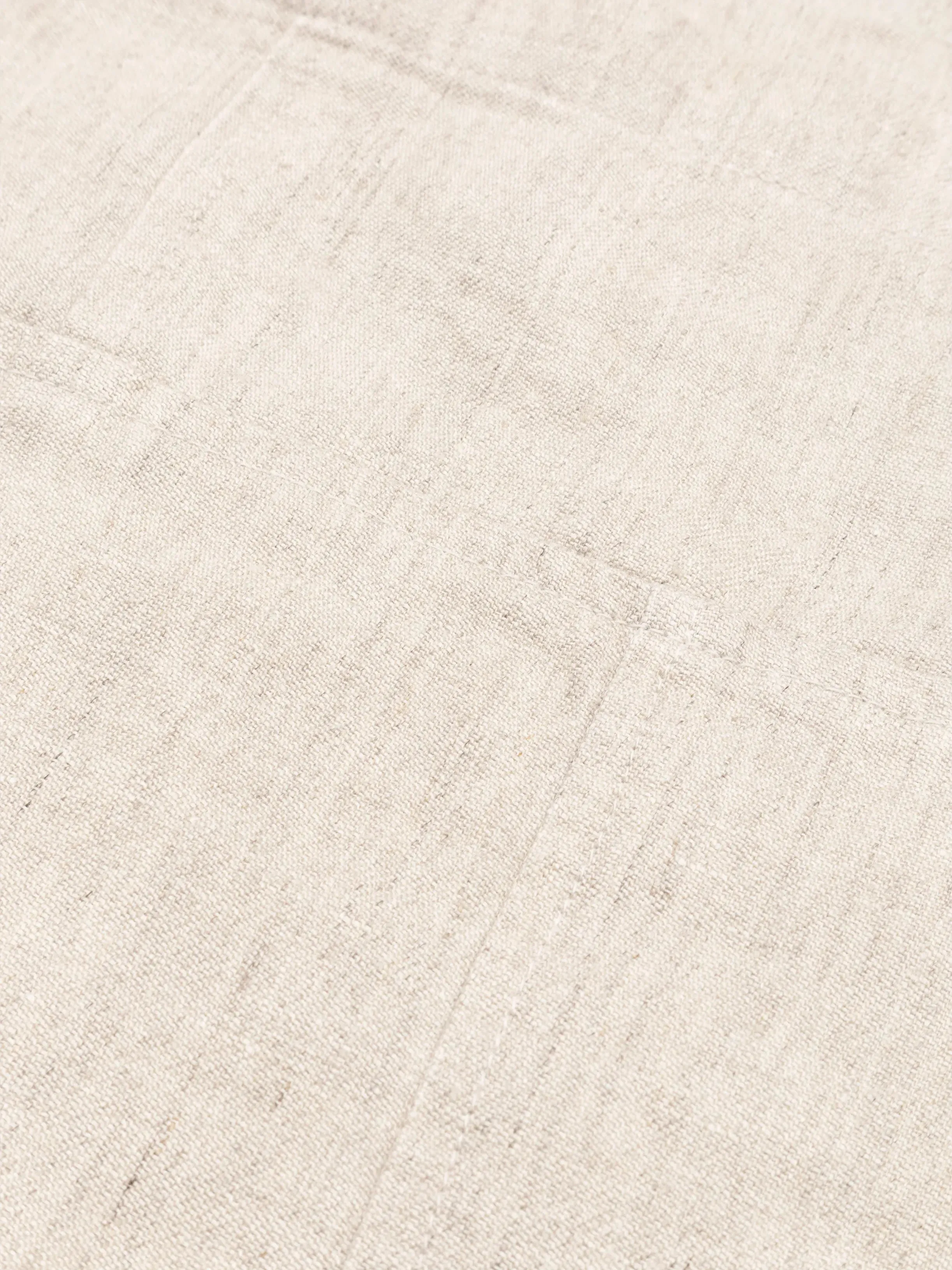 Linen Repair Trousers - Natural Linen sold by Bram's Fruit product image thumbnail 5