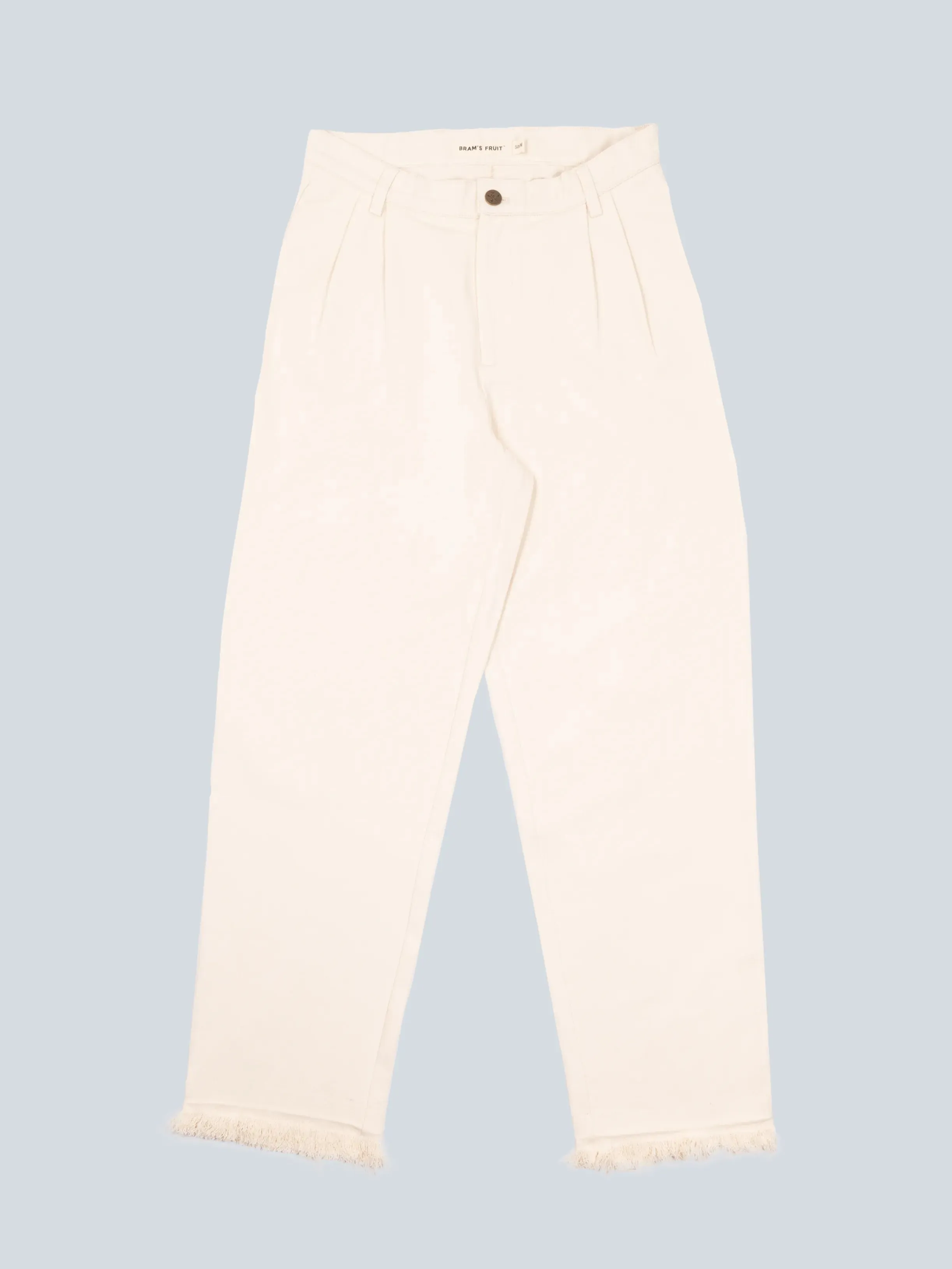 Twill Trousers Distressed - Beige sold by Bram's Fruit product image thumbnail 5