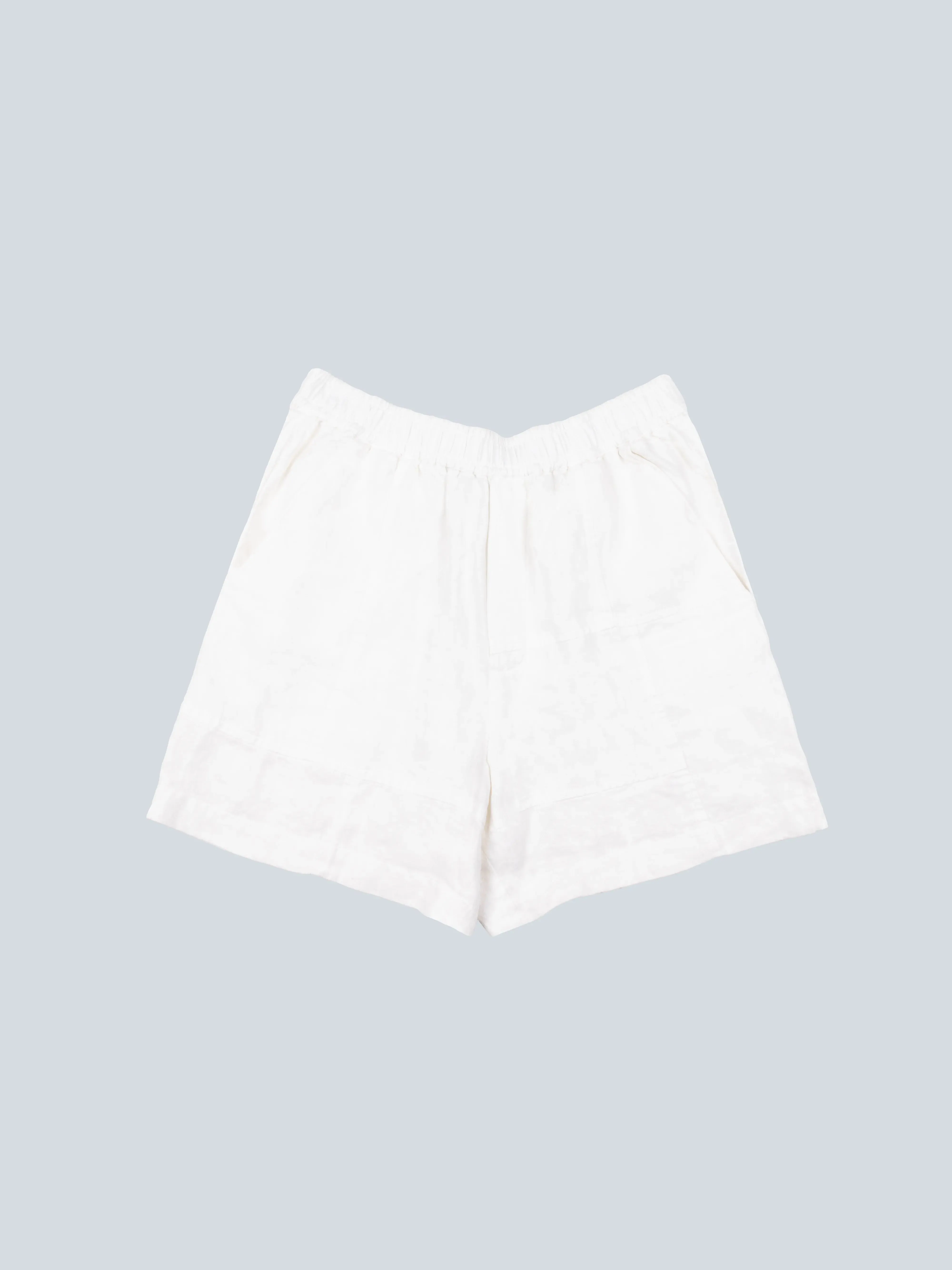 Linen Repair Shorts - White sold by Bram's Fruit product image thumbnail 5