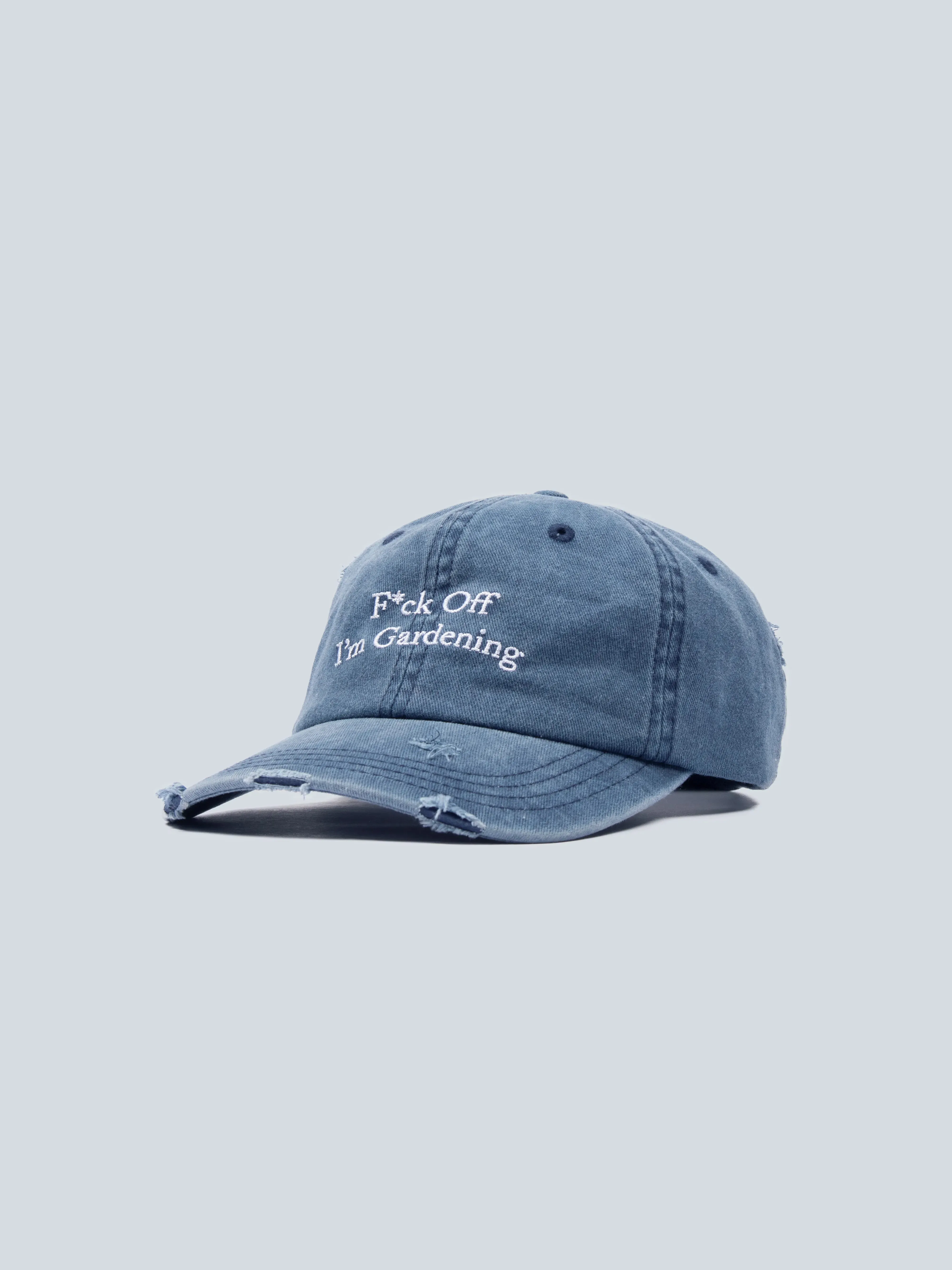 F*ck Off I'm Gardening Cap Distressed - Washed Navy sold by Bram's Fruit product image thumbnail 2