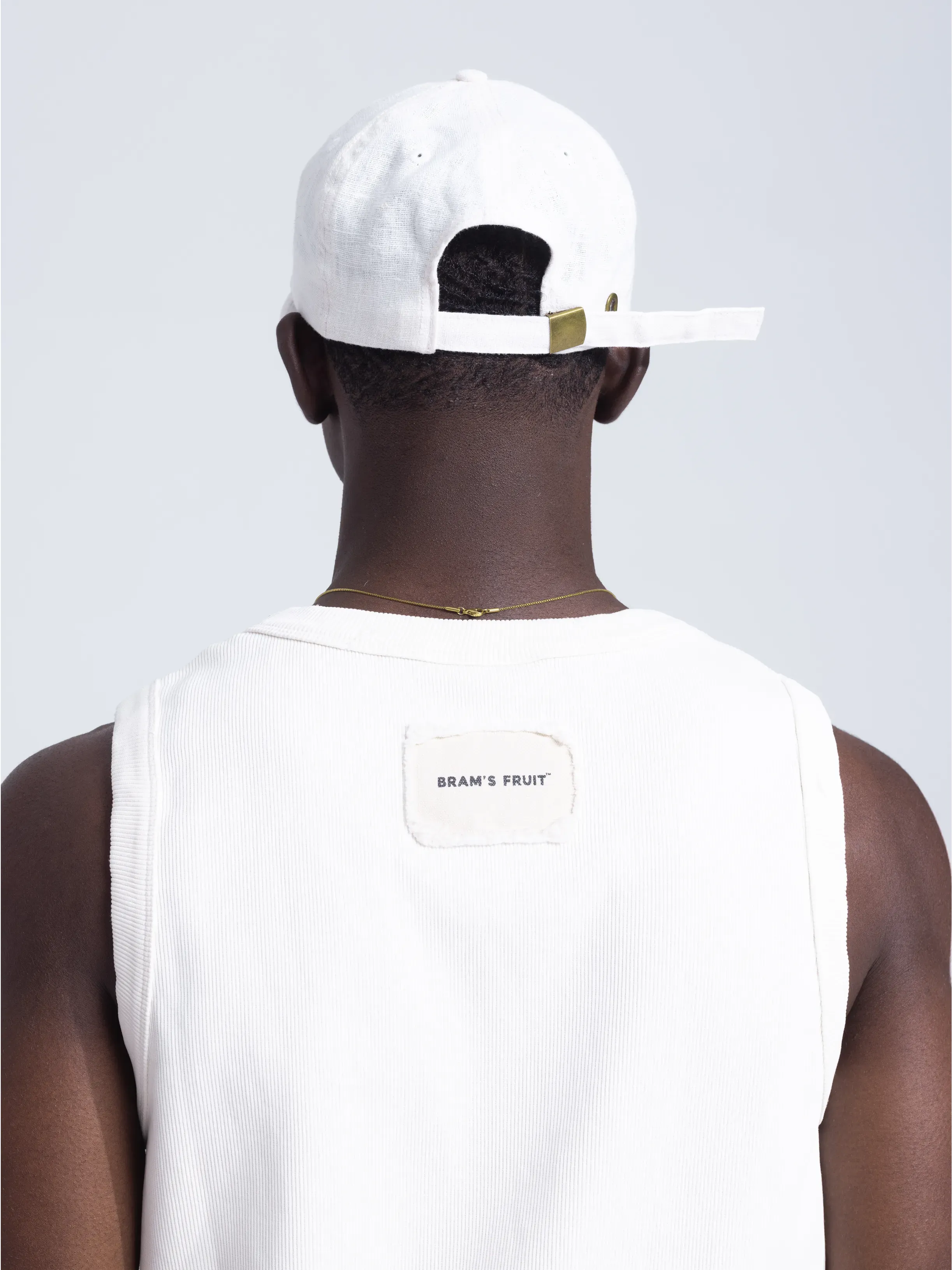 Linen Hose Cap - White sold by Bram's Fruit product image thumbnail 4