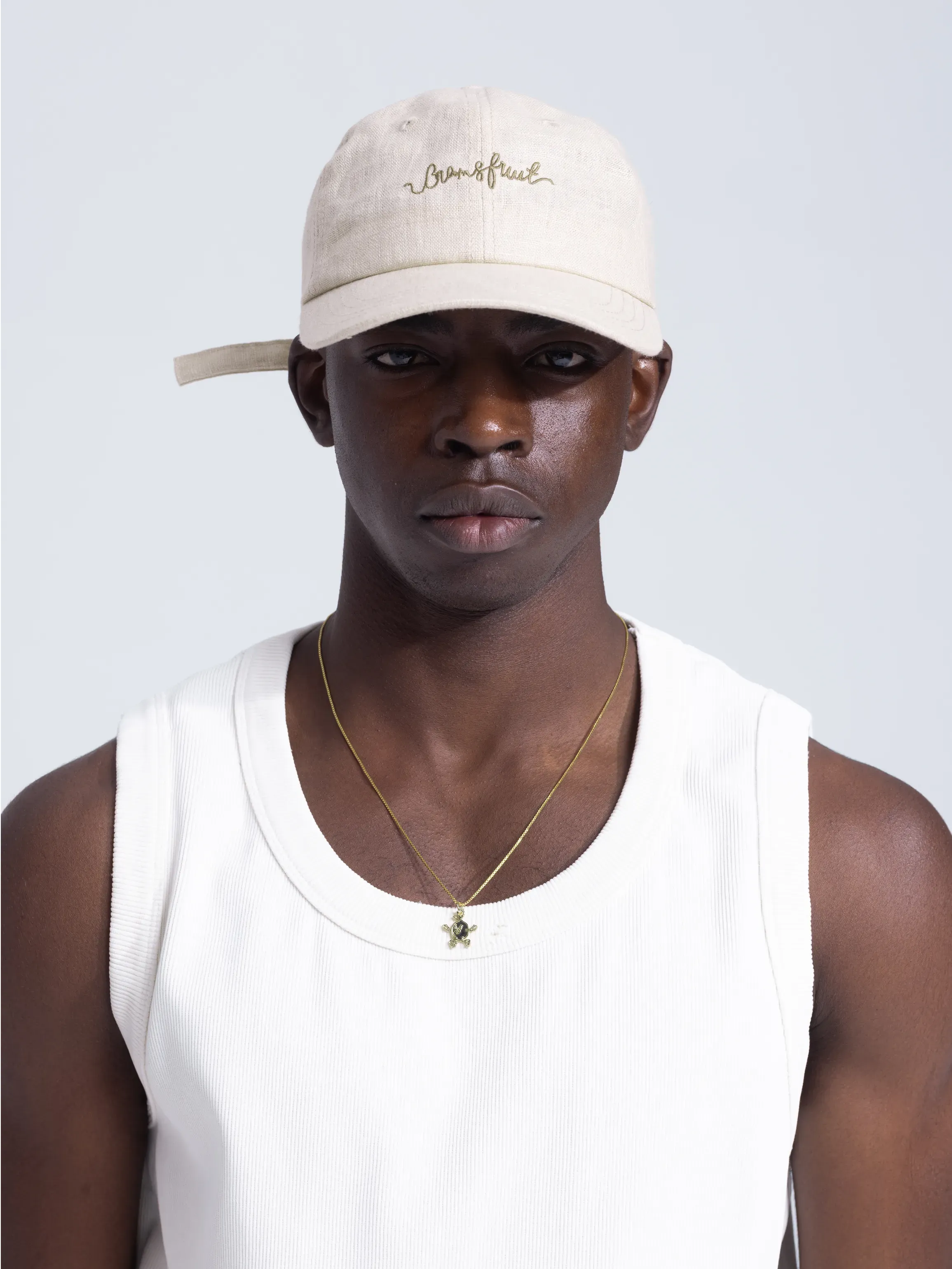 Linen Hose Cap - Natural Linen sold by Bram's Fruit product image thumbnail 3