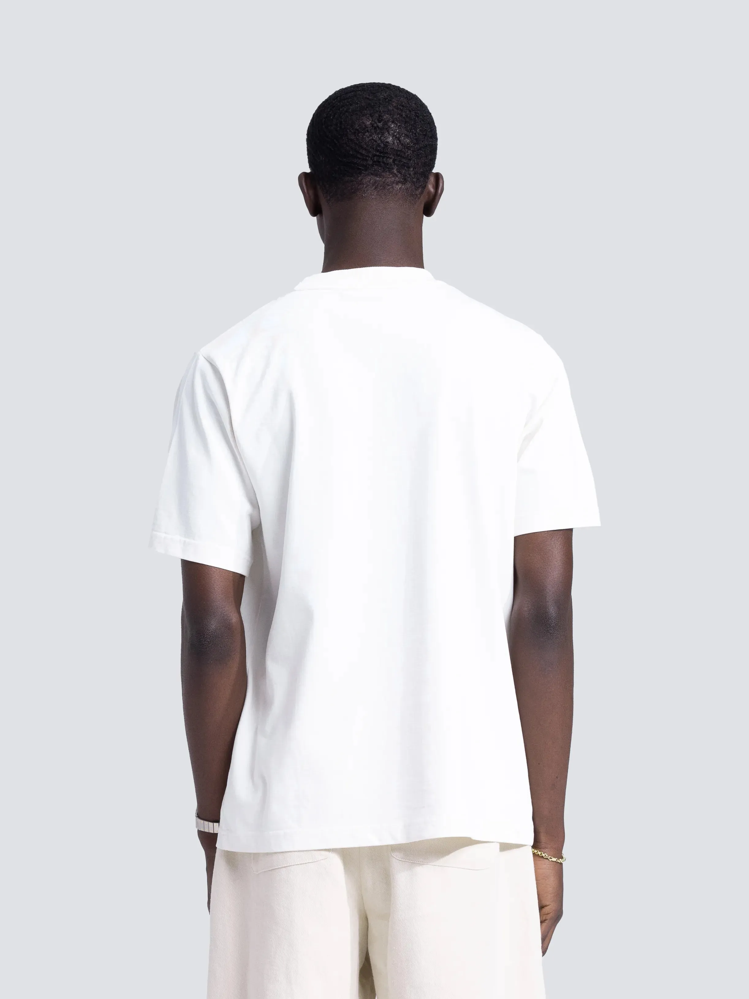 Chest Pocket T-Shirt - White sold by Bram's Fruit product image thumbnail 3