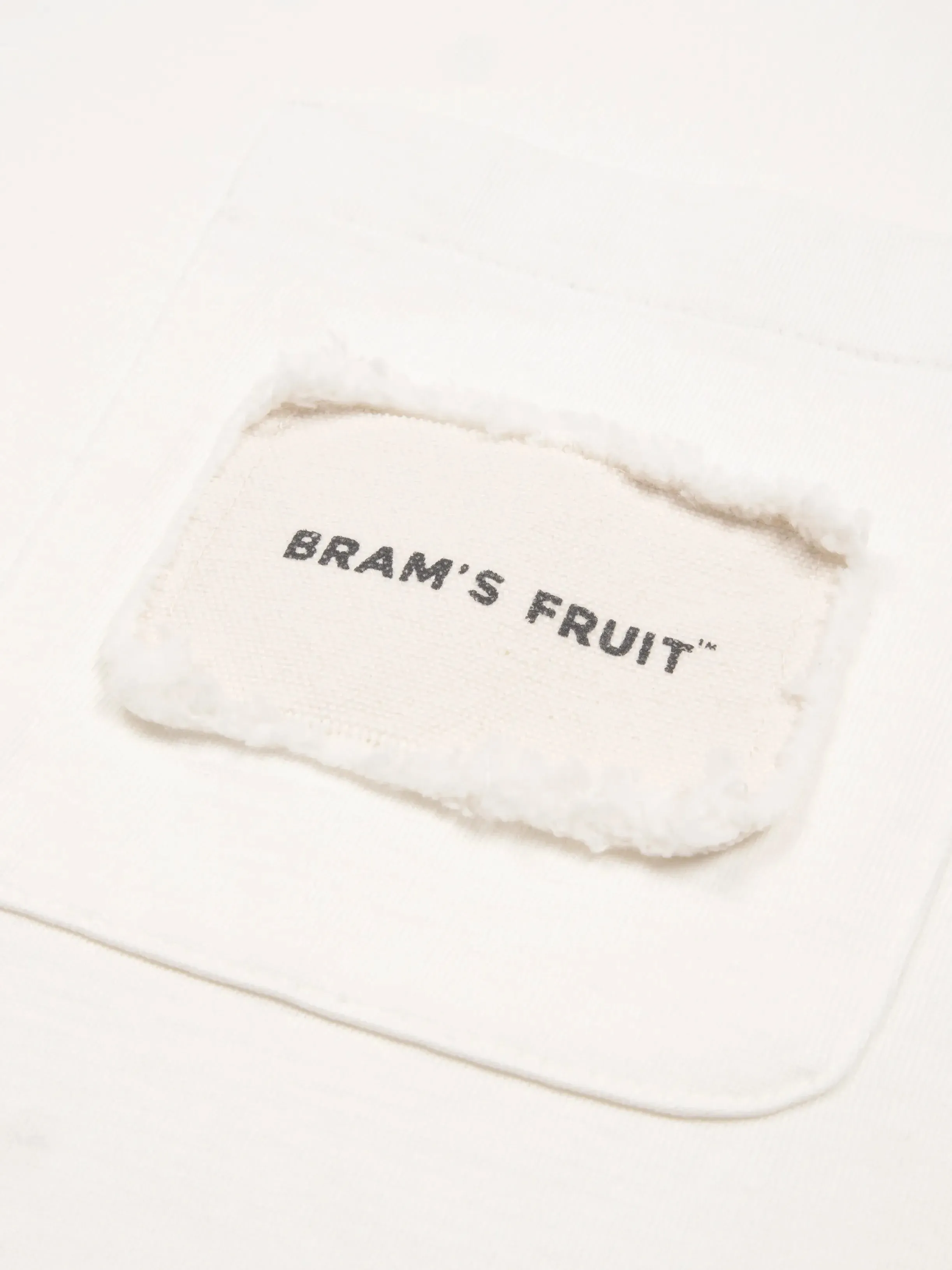 Chest Pocket T-Shirt - White sold by Bram's Fruit product image thumbnail 4