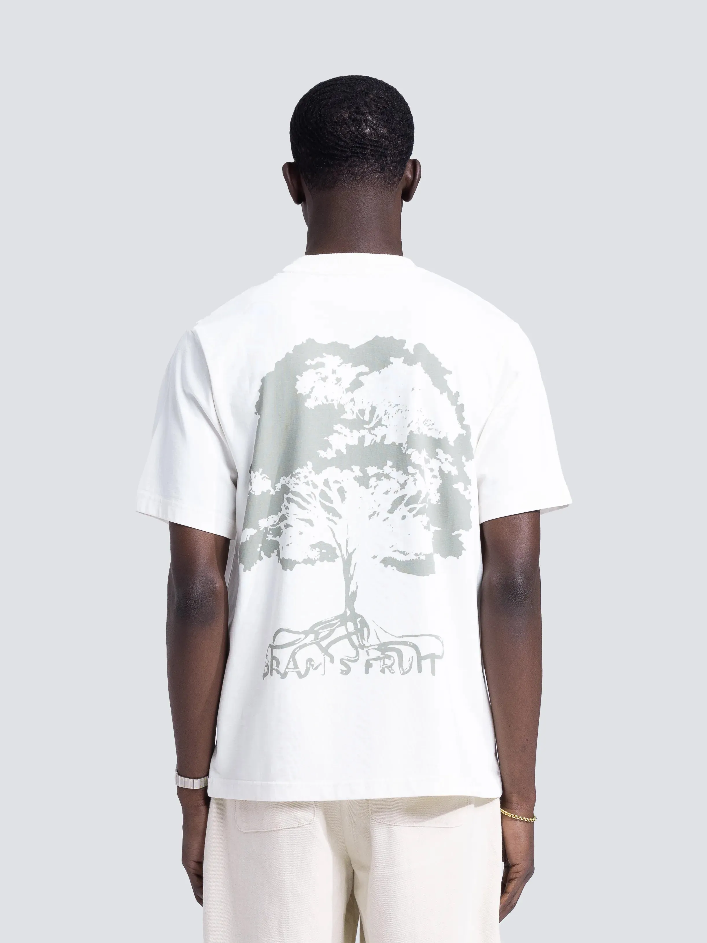 Roots T-Shirt - White sold by Bram's Fruit