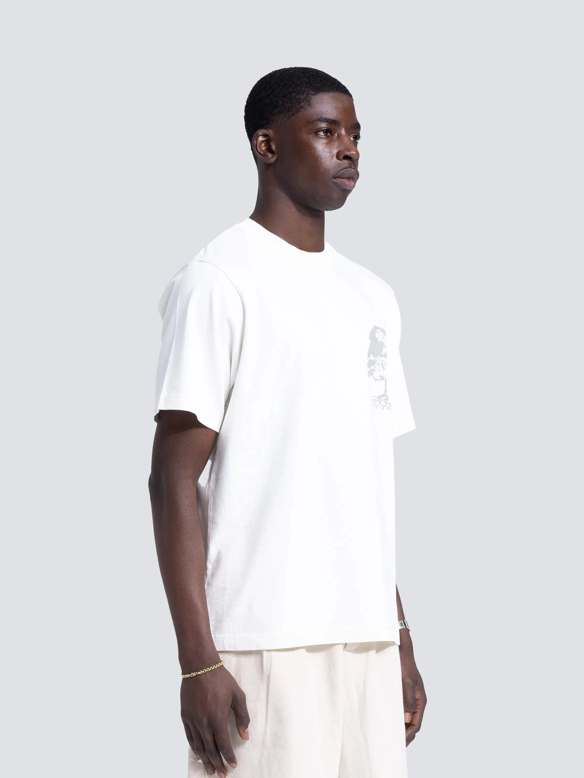 Roots T-Shirt - White sold by Bram's Fruit product image thumbnail 2