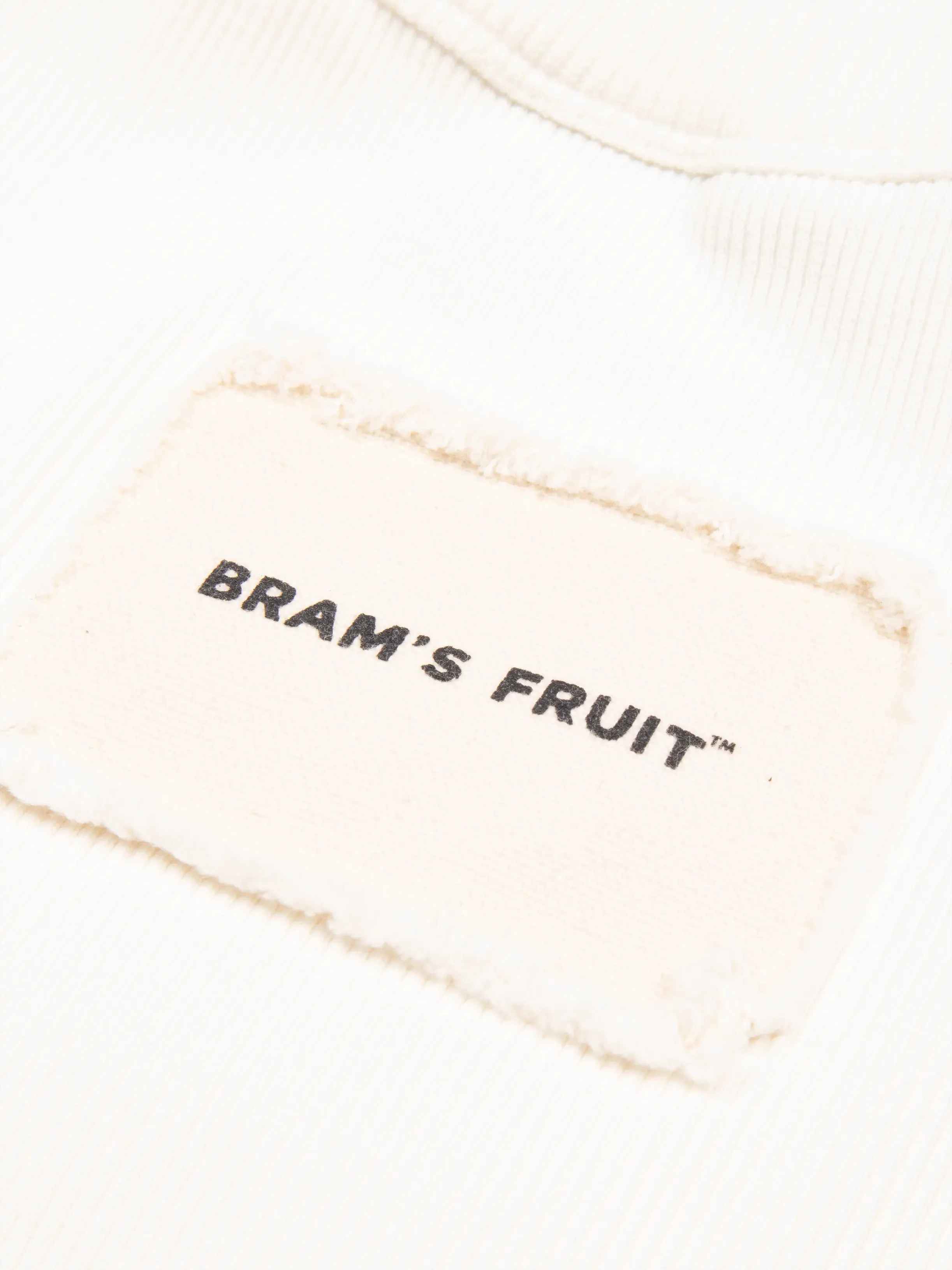 Heavy Rib Tanktop Distressed - White sold by Bram's Fruit product image thumbnail 4