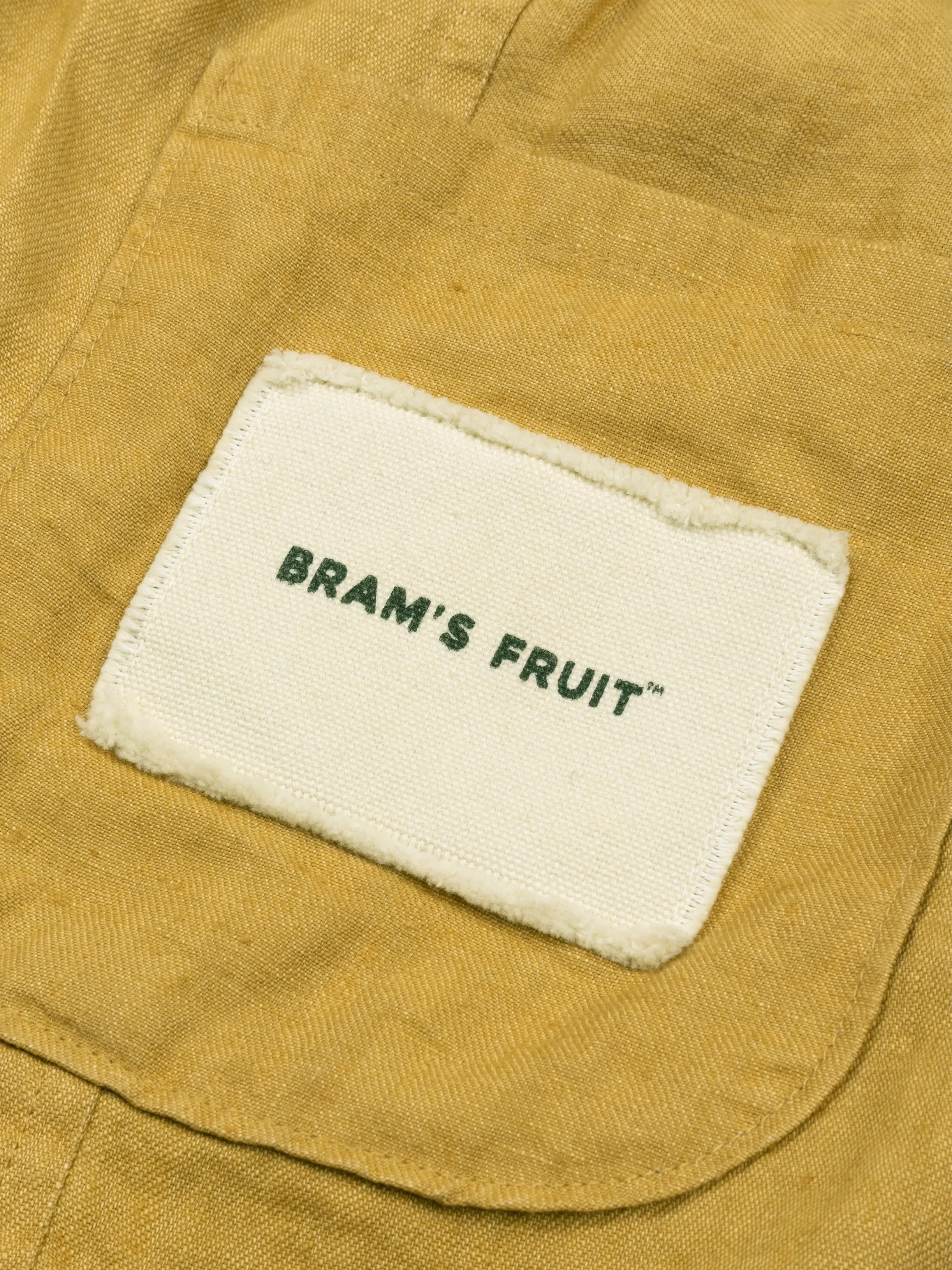 Linen Repair Shorts - Dried Orange sold by Bram's Fruit product image thumbnail 5