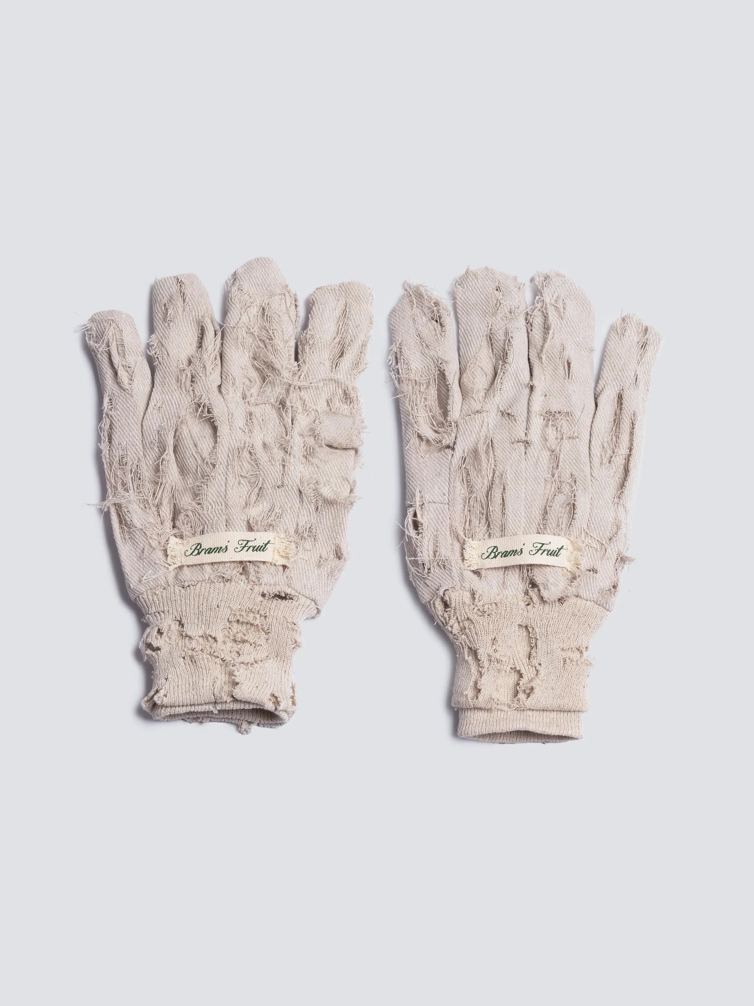 Distressed Gardening Gloves - Beige sold by Bram's Fruit