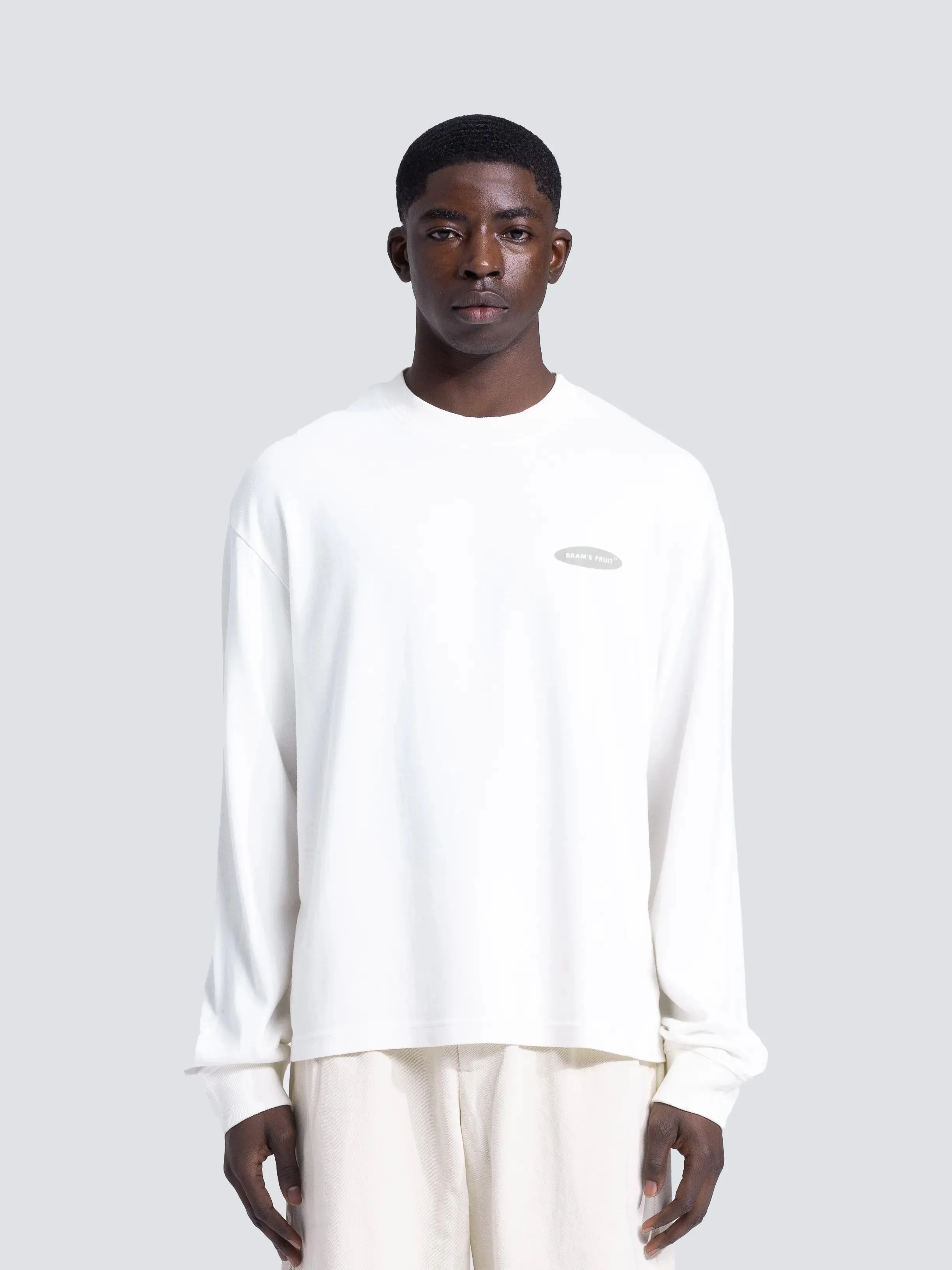 "F*ck Off I'm Gardening” Longsleeve Distressed - White sold by Bram's Fruit product image thumbnail 3